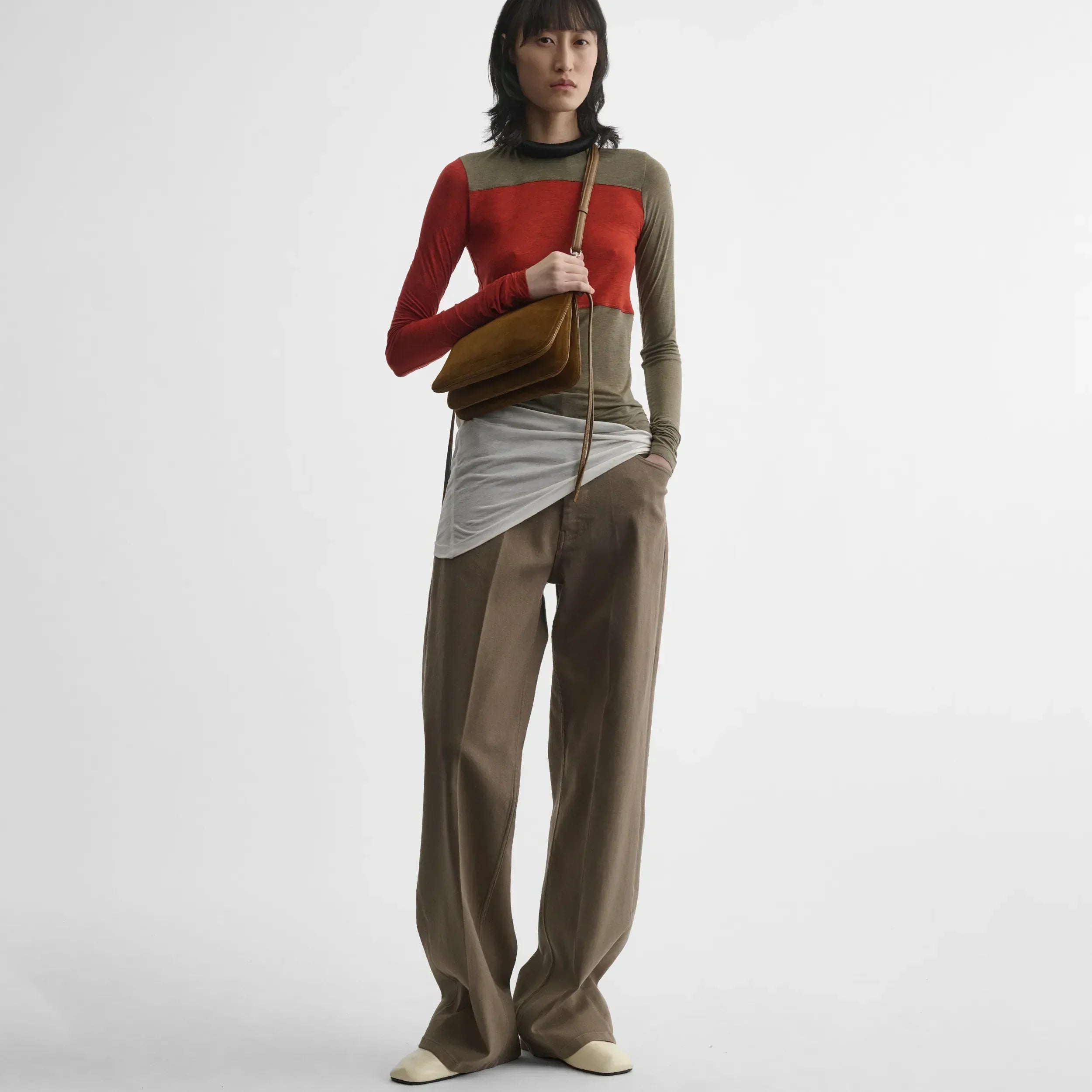 SMALL GIG BAG | toffee suede
