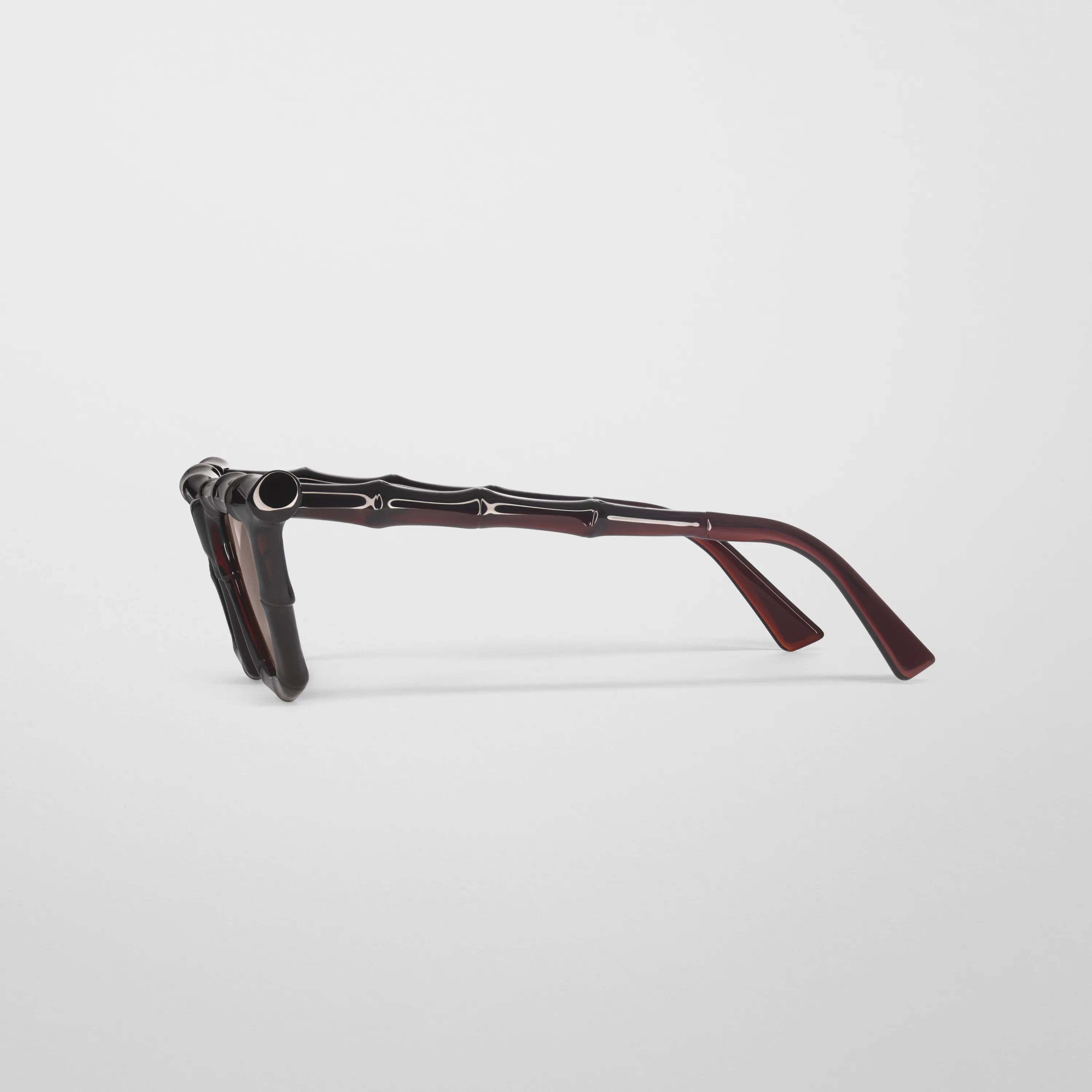 BAMBOO SUNGLASSES | dark brown rilsan
