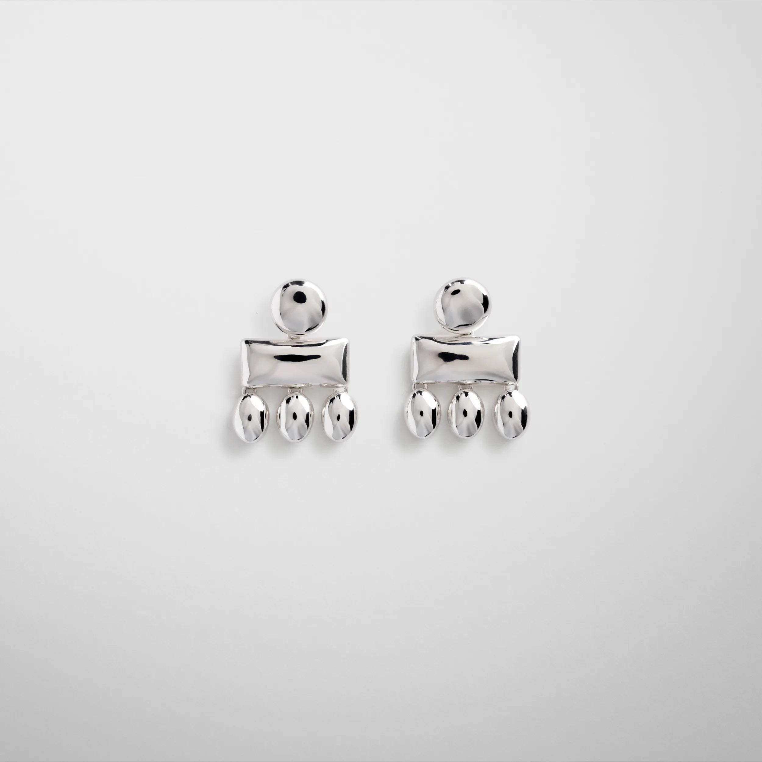 MINI CHANDELIER EARRINGS | sterling silver