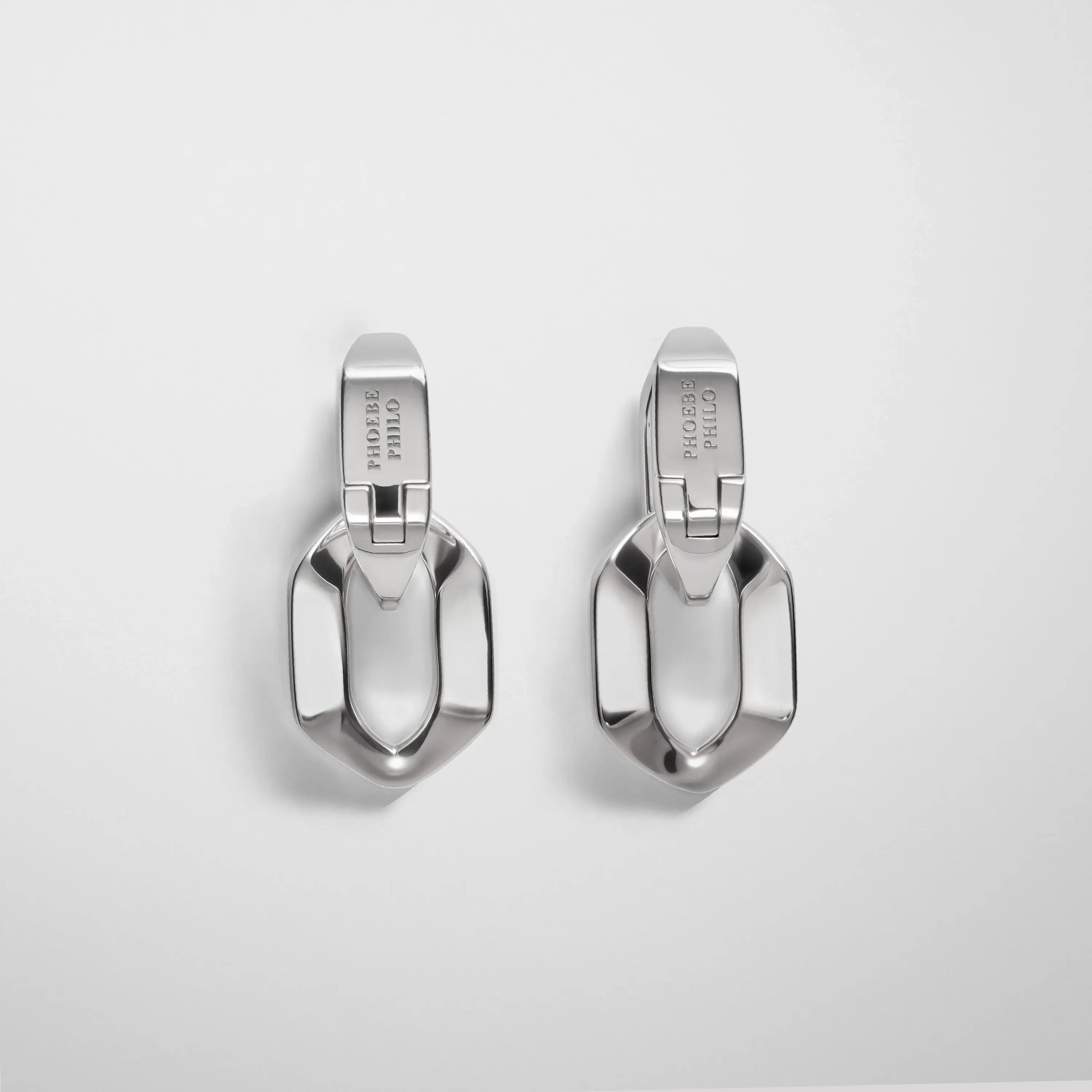 CHAIN LINK EARRINGS | sterling silver