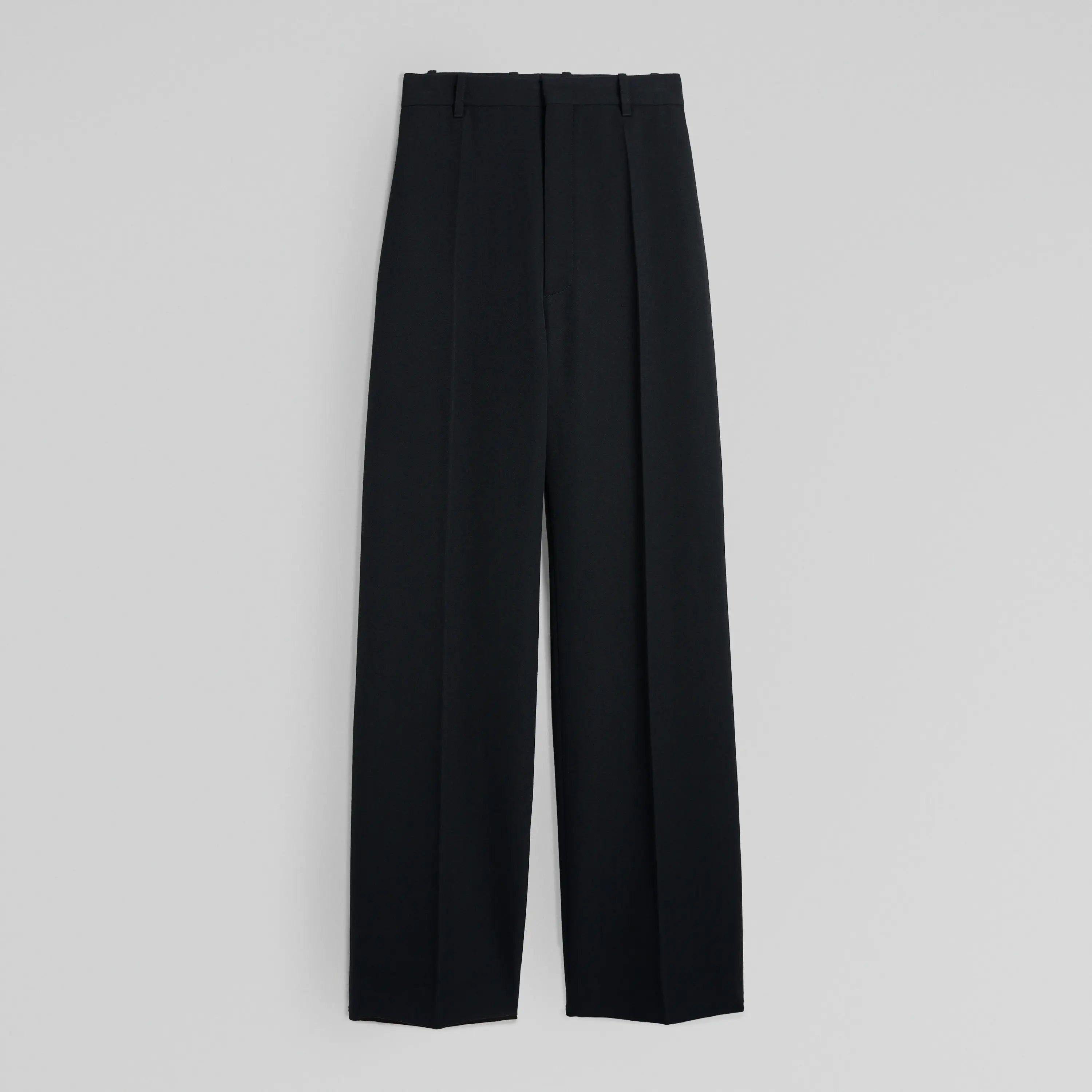 MILANESE TROUSERS | black wool