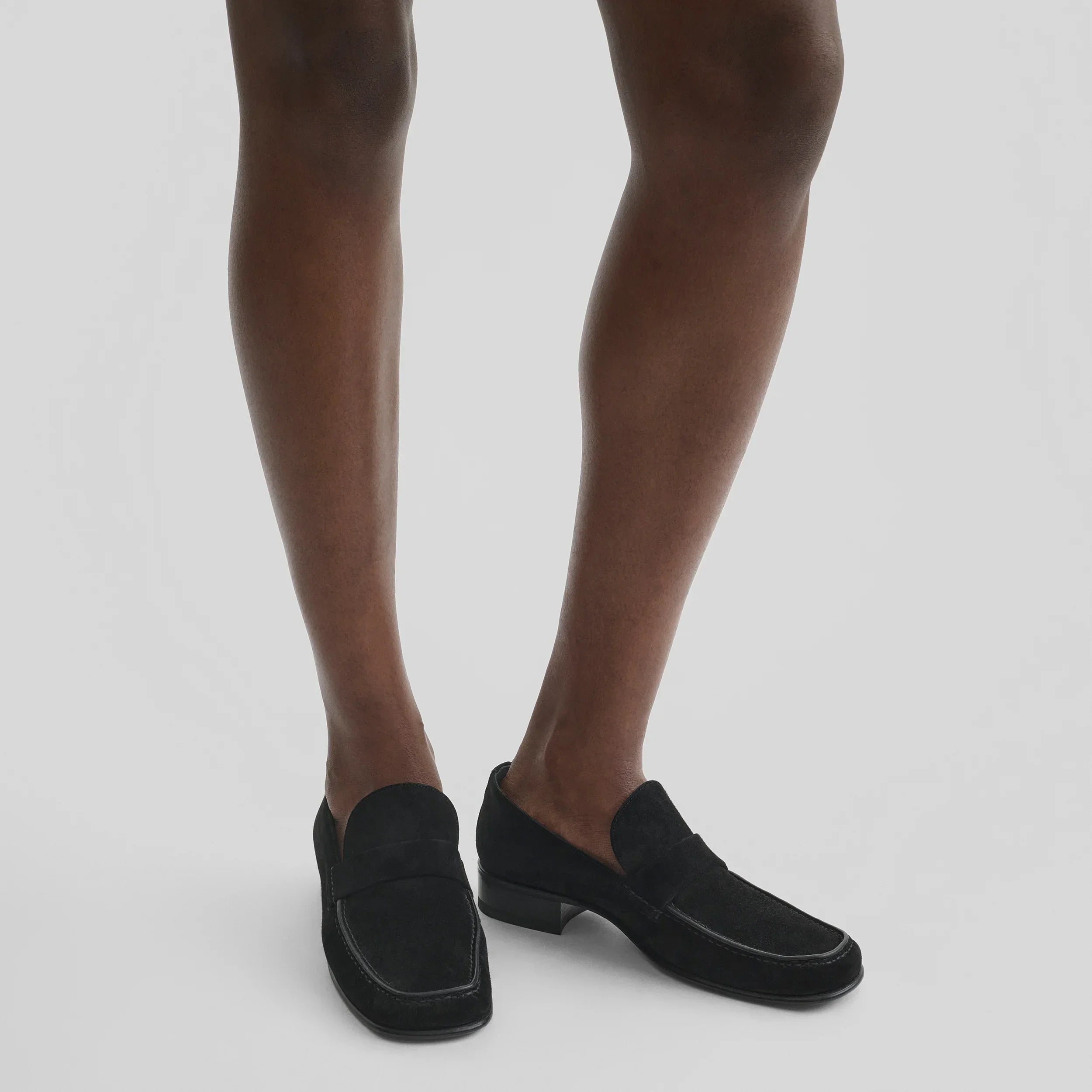 MAN'S LOAFER | black suede leather