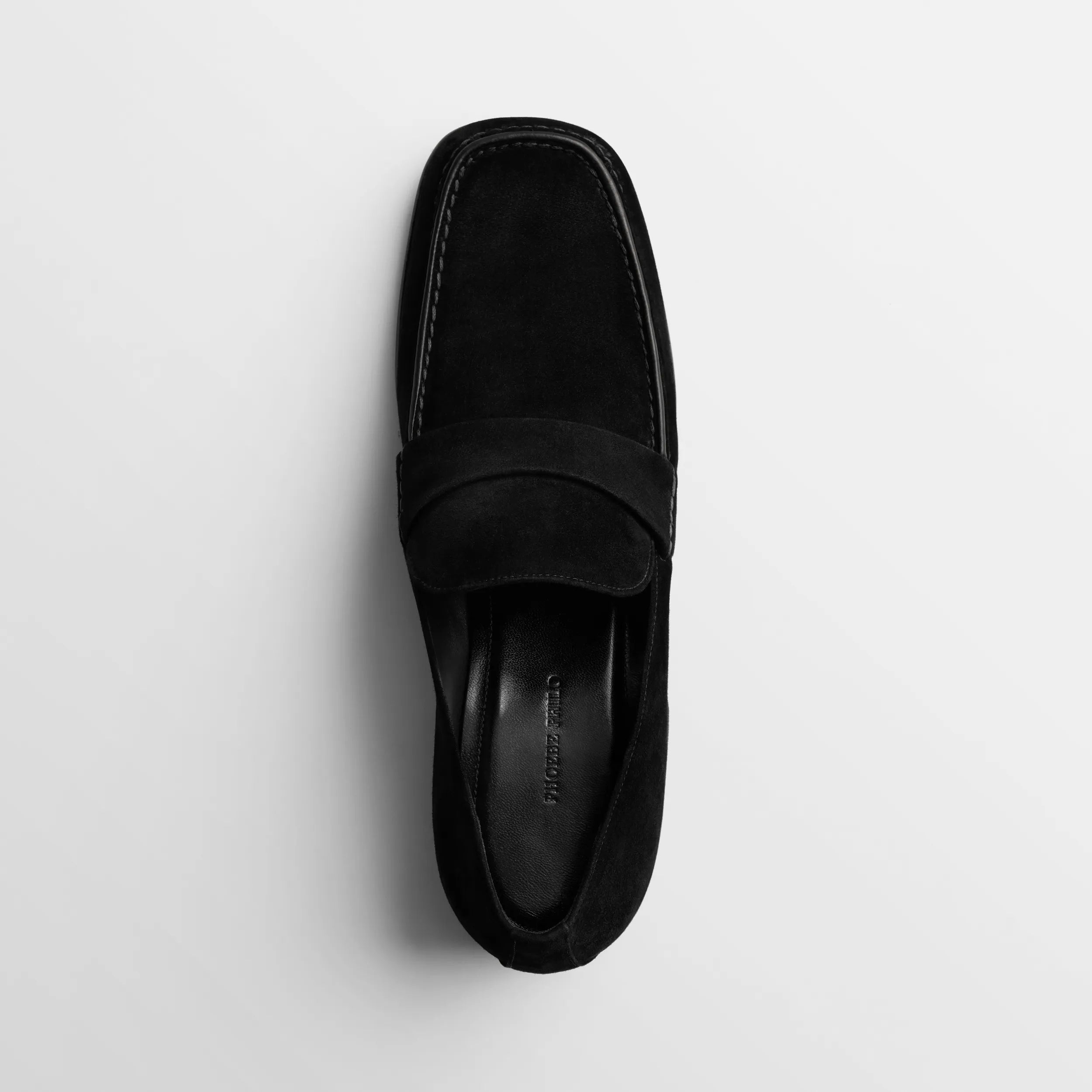 MAN'S LOAFER | black suede leather