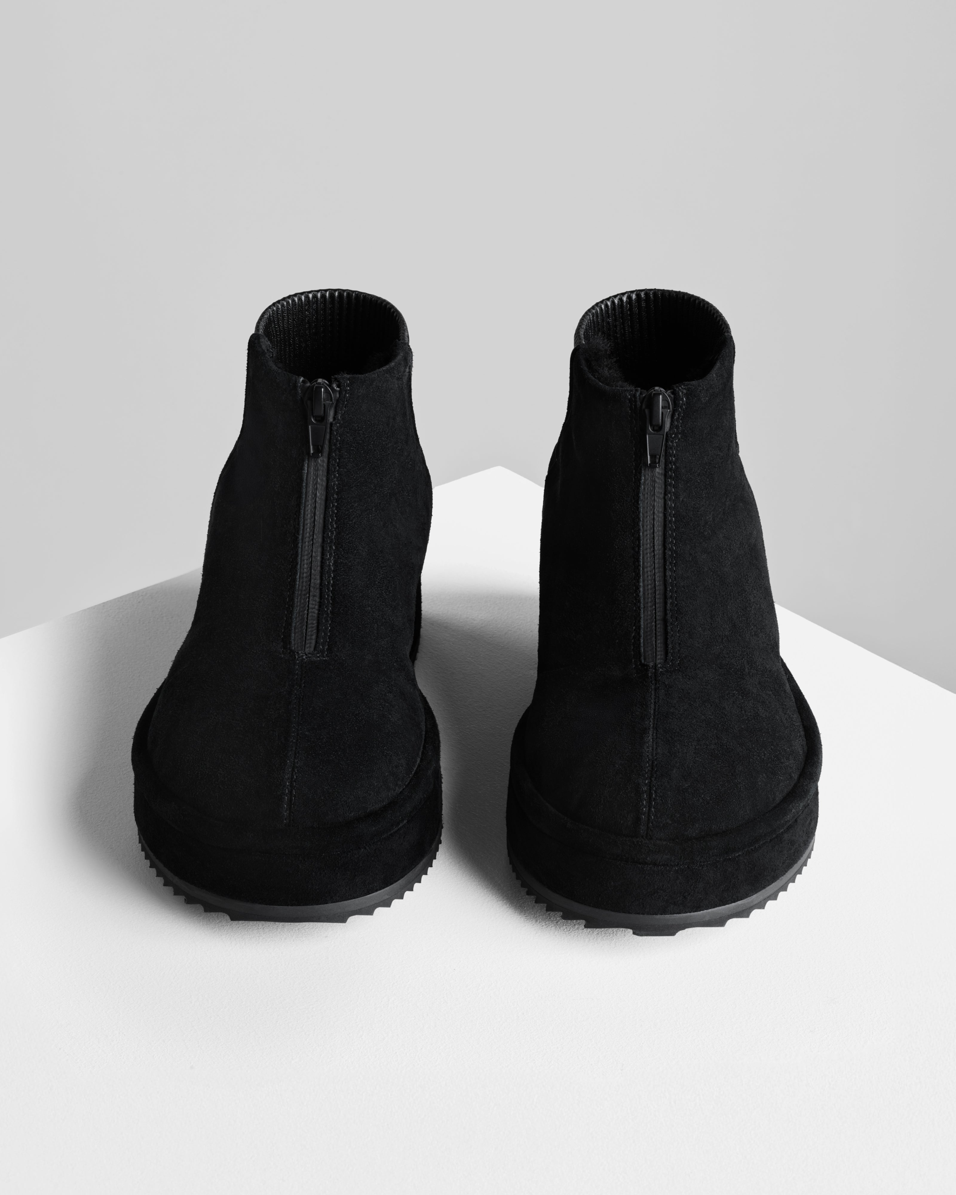 BUMPER BOOTIE | black leather
