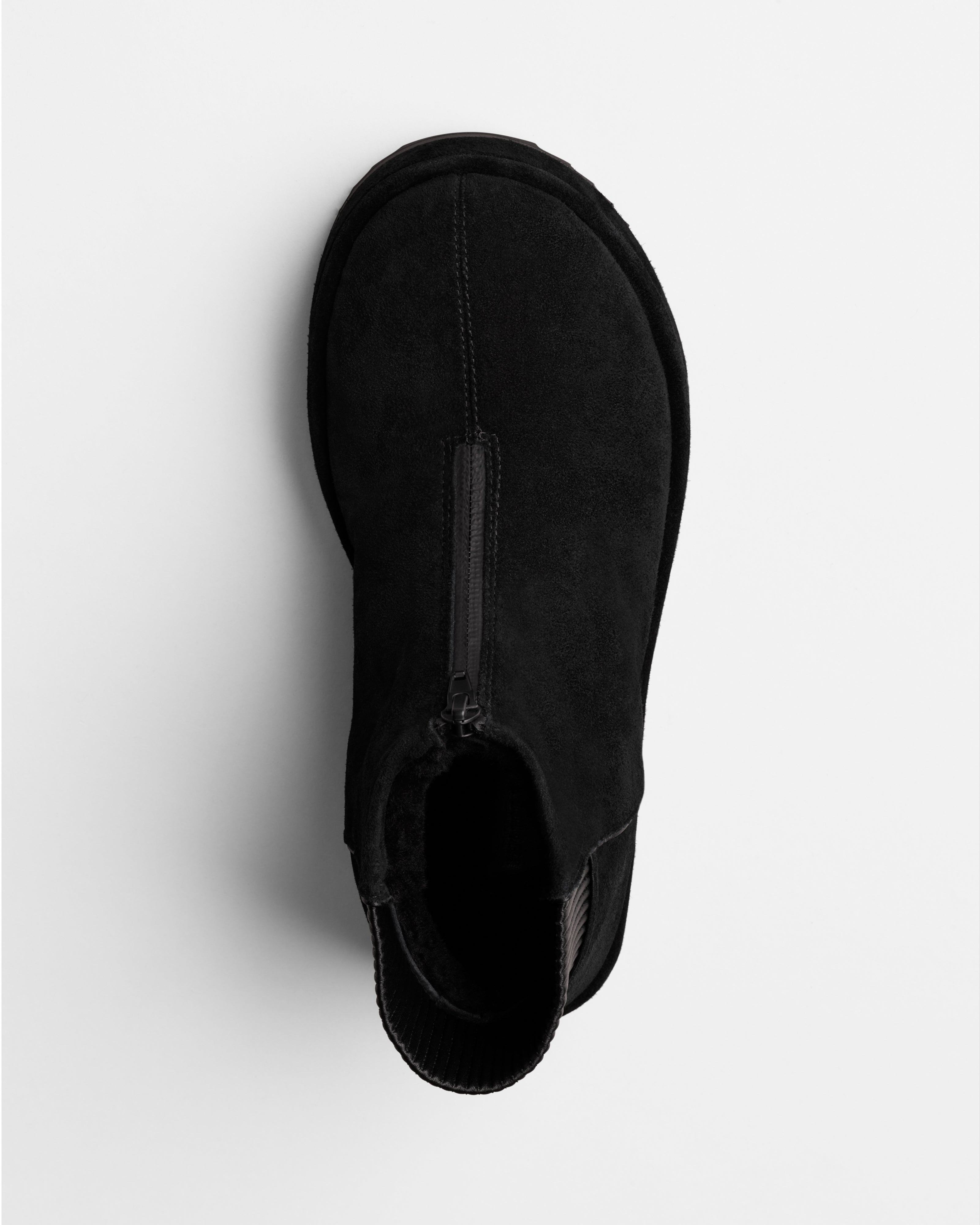 BUMPER BOOTIE | black leather