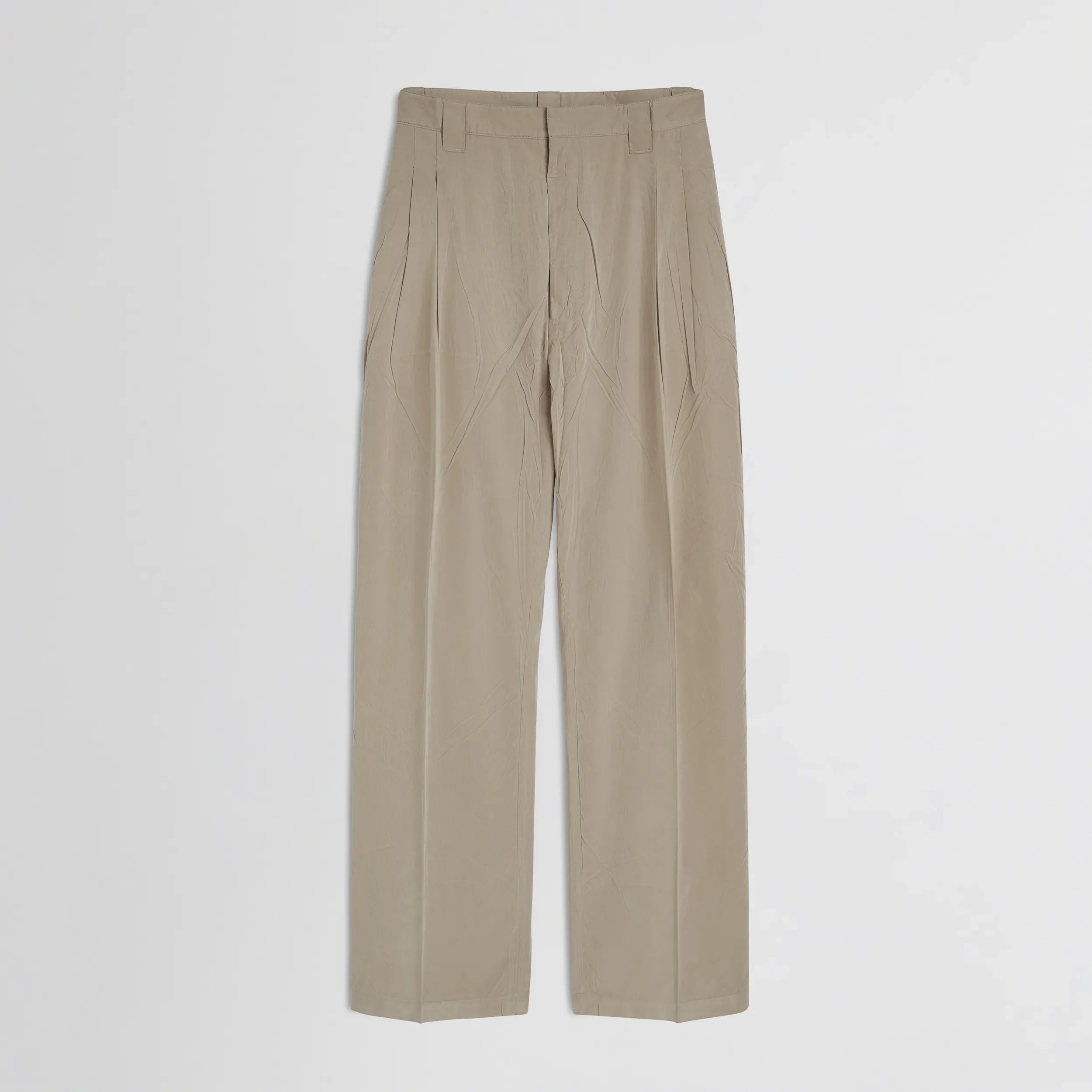 CHINO TROUSERS | trench poly-twill
