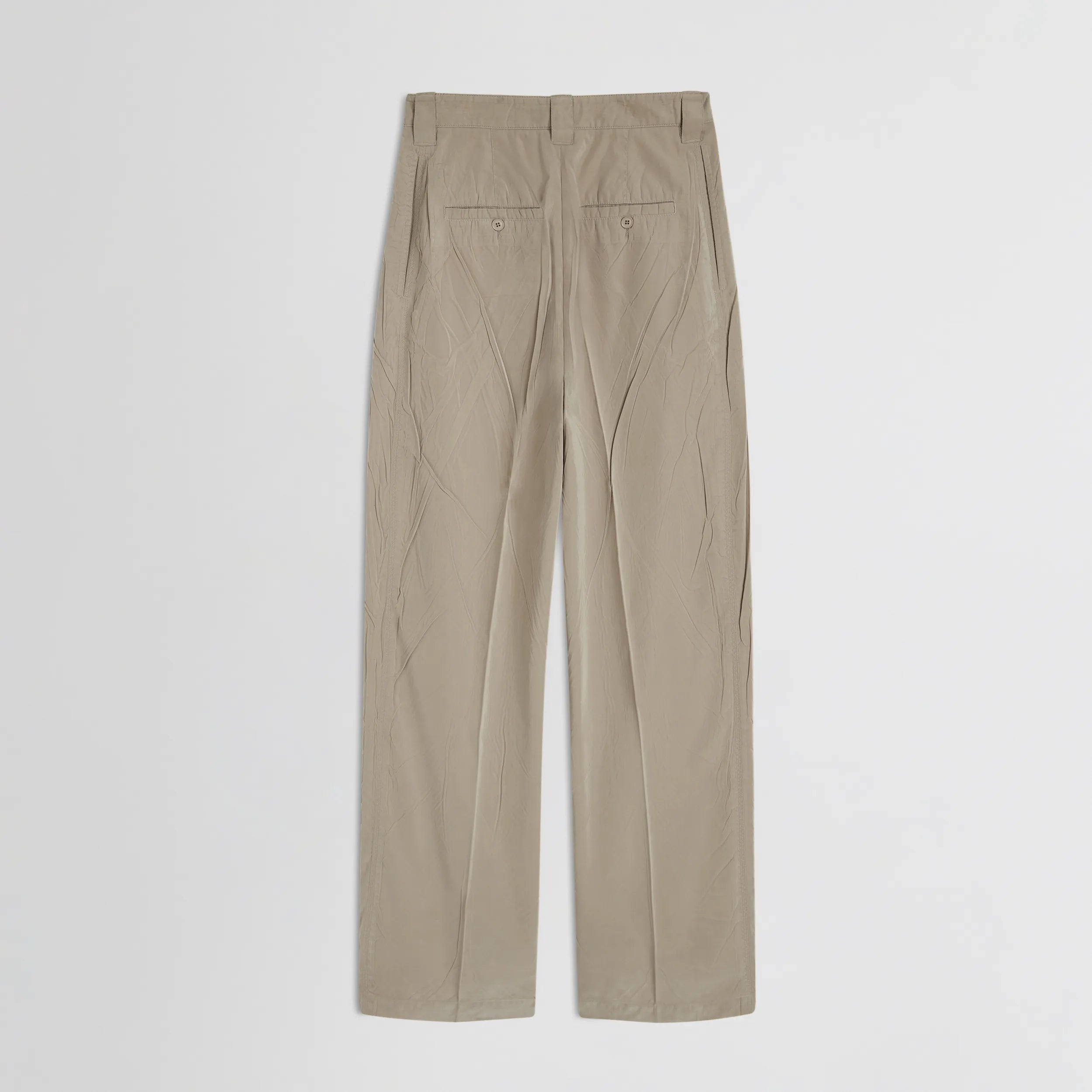 CHINO TROUSERS | trench poly-twill