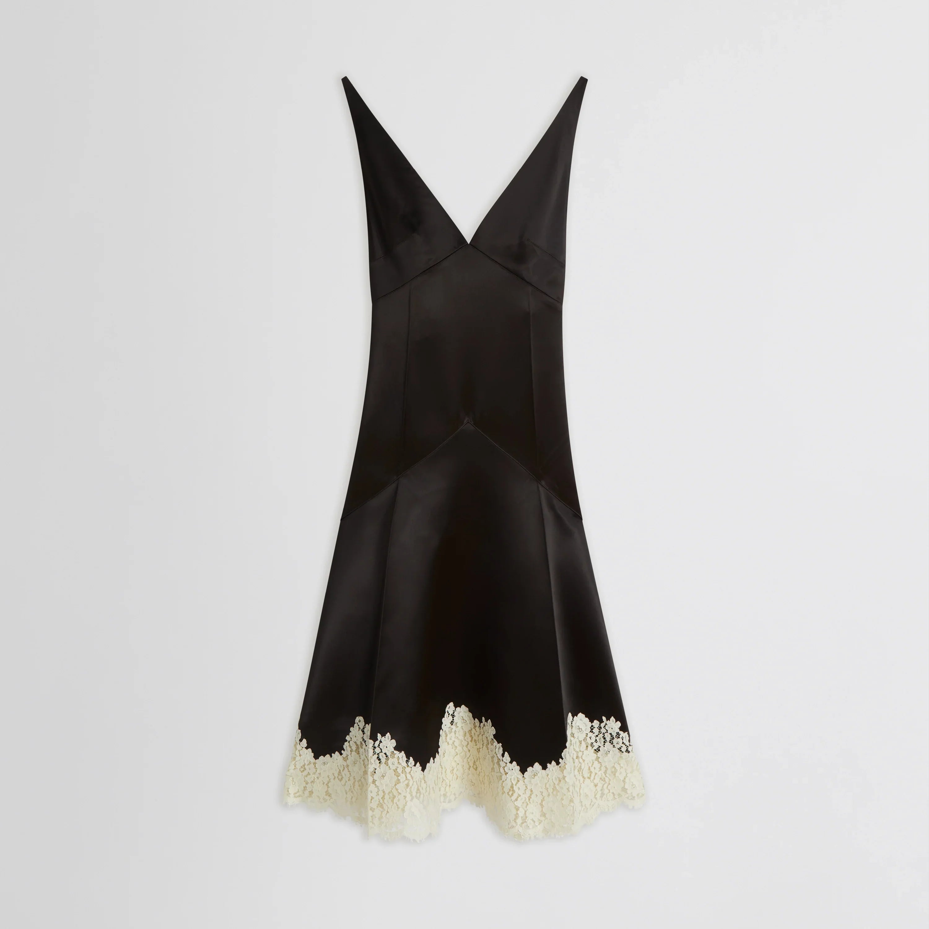 SLICKED SLIP | dark khaki viscose