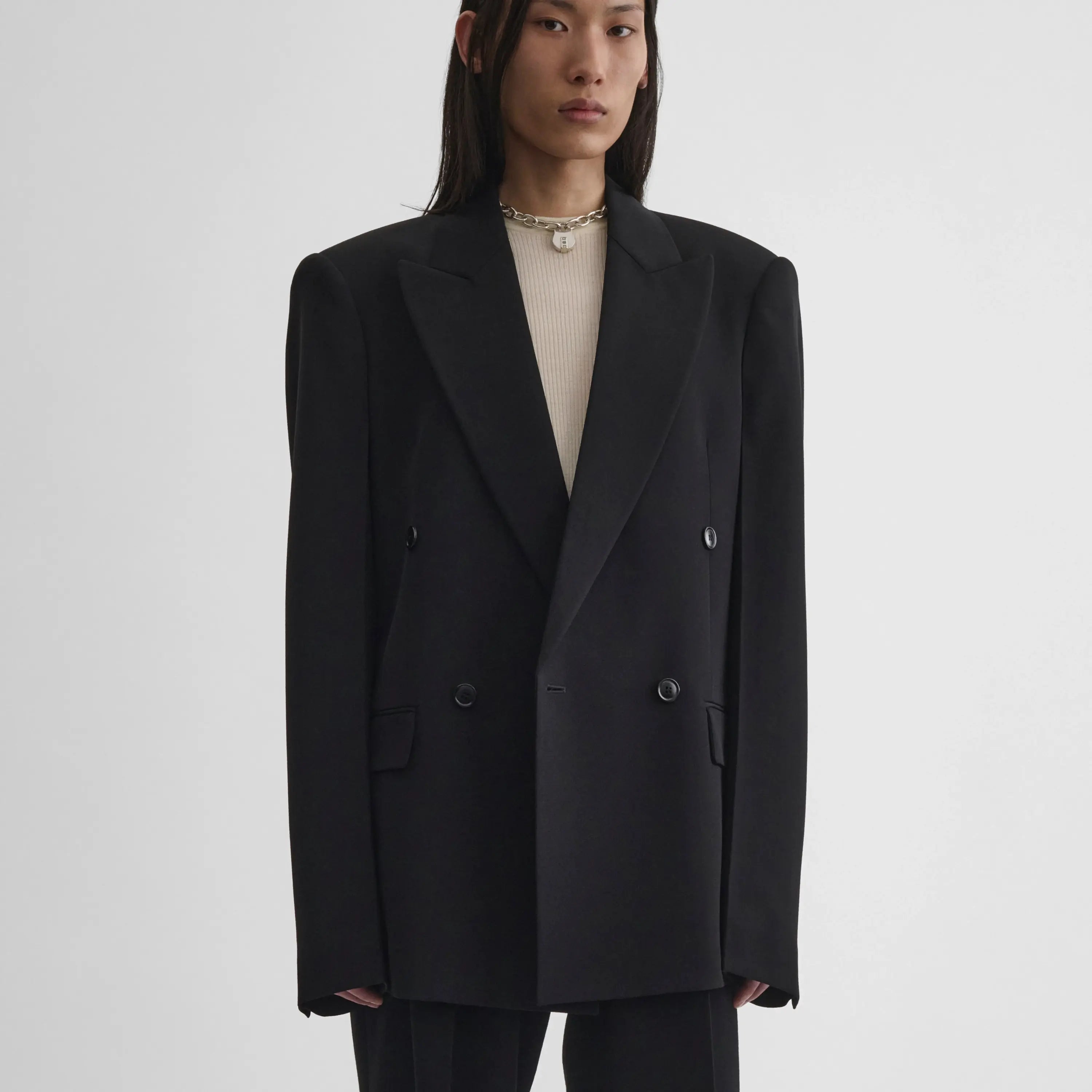 MILANESE JACKET | black wool