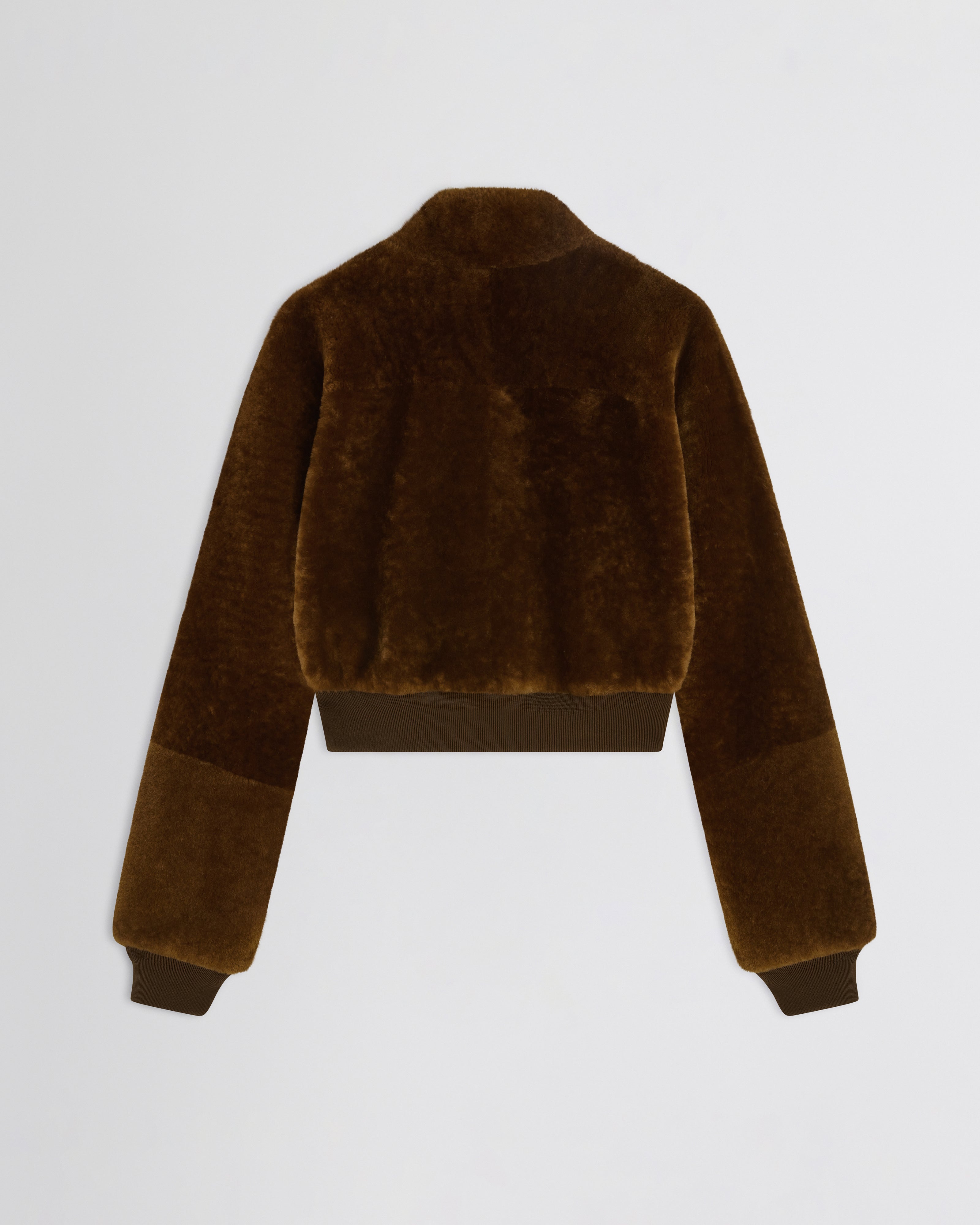 SUPER SOFT BOMBER JACKET | ginger shearling