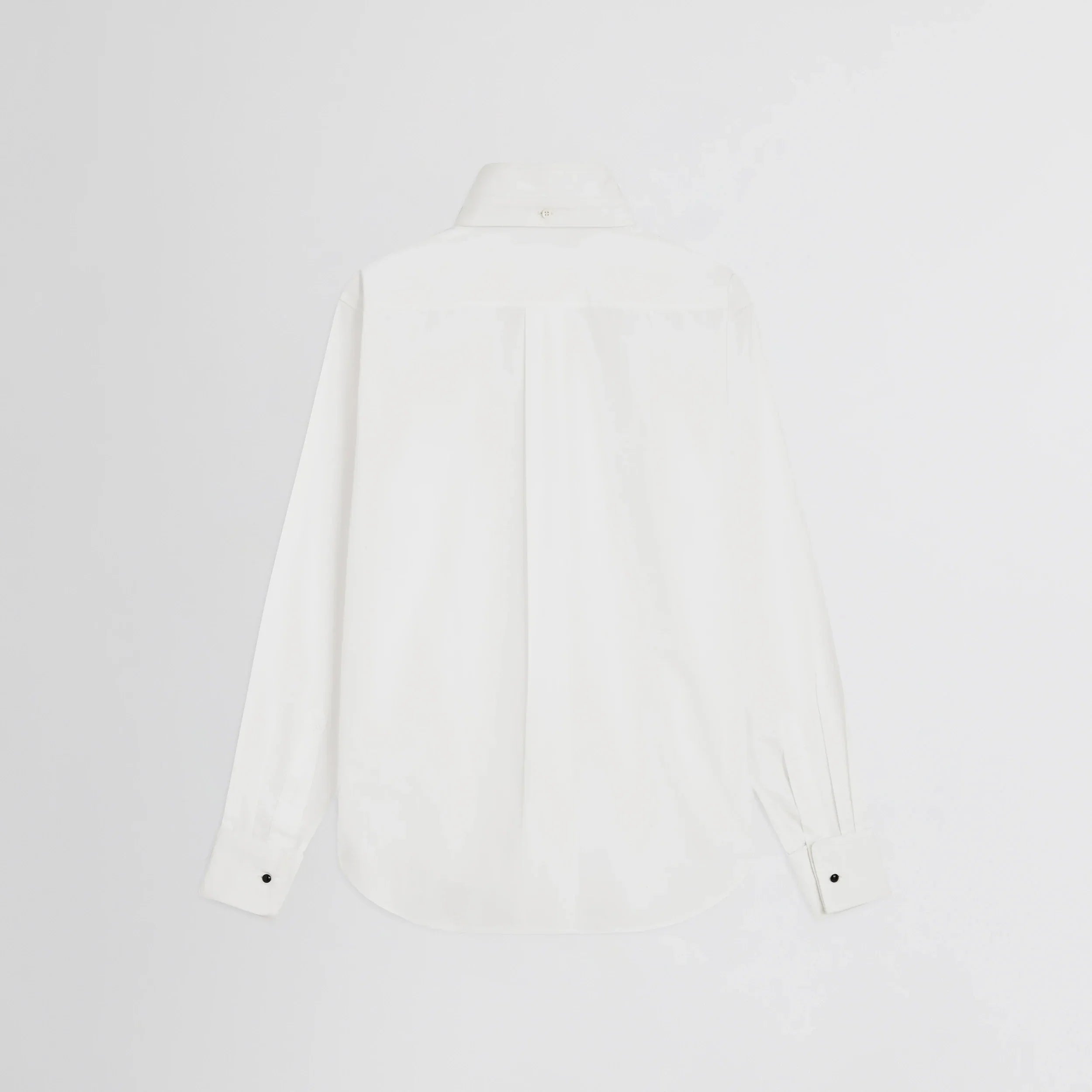 TUXEDO SHIRT | white cotton