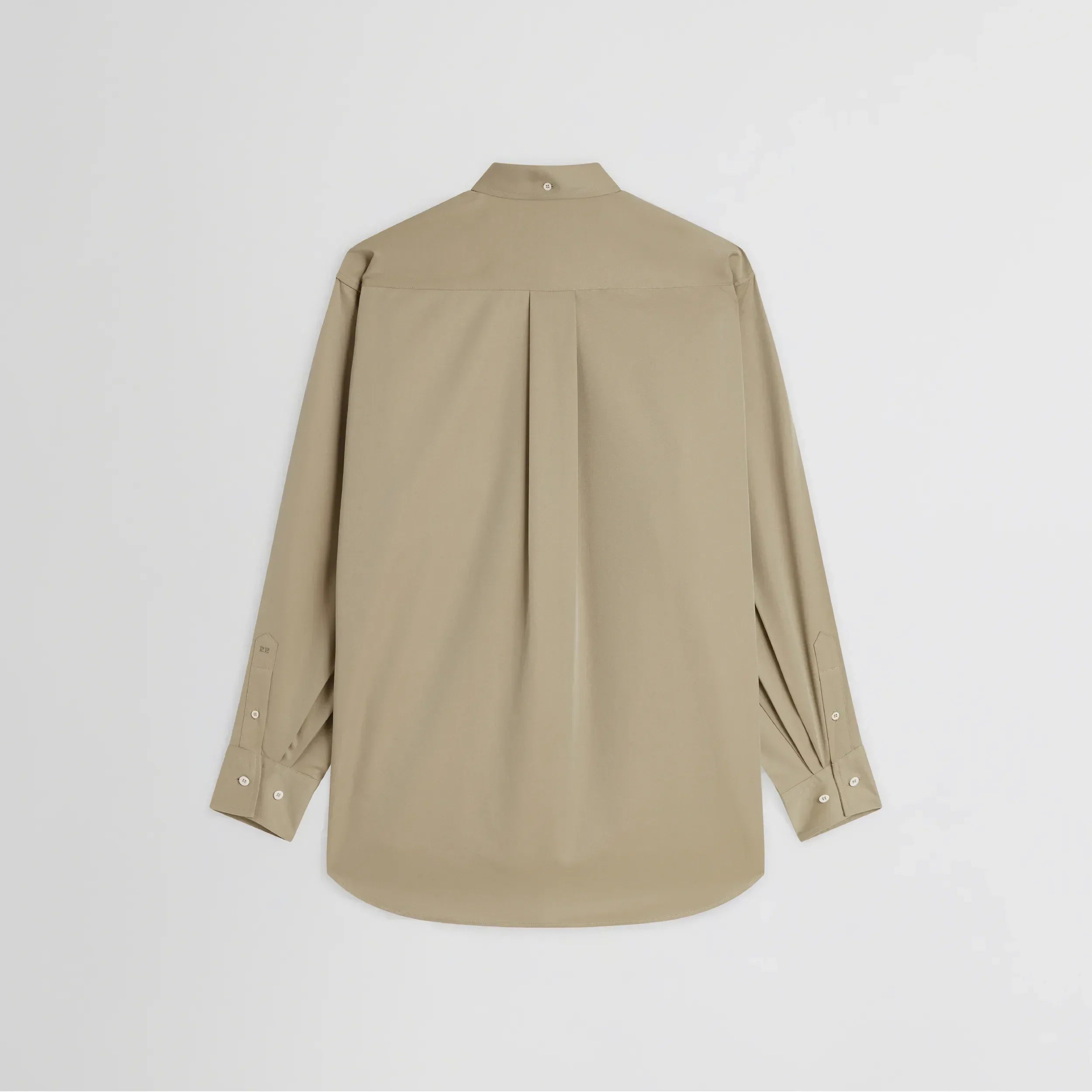 BUTTON COLLAR SHIRT | trench cotton