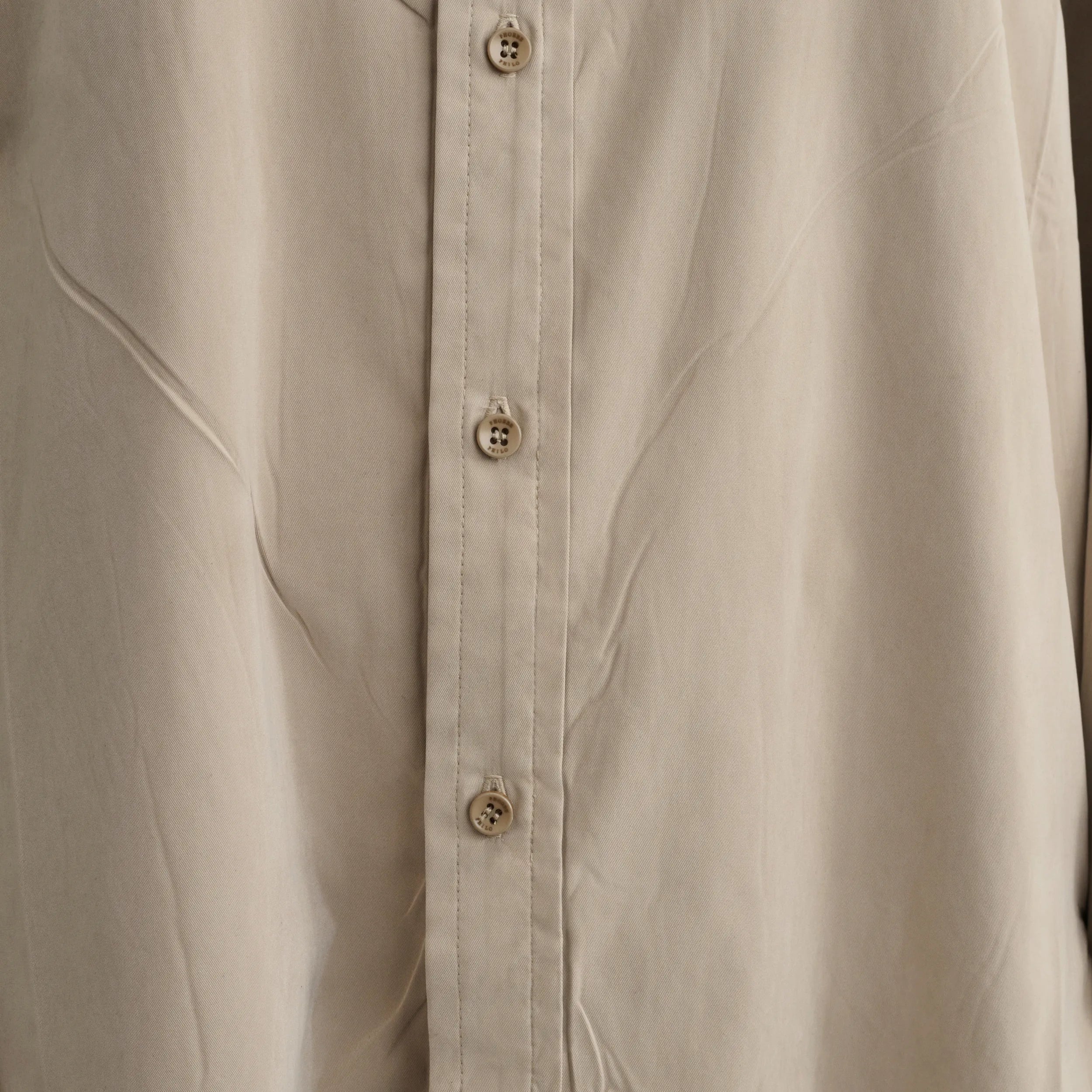 ELONGATED SHIRT | trench poly-twill