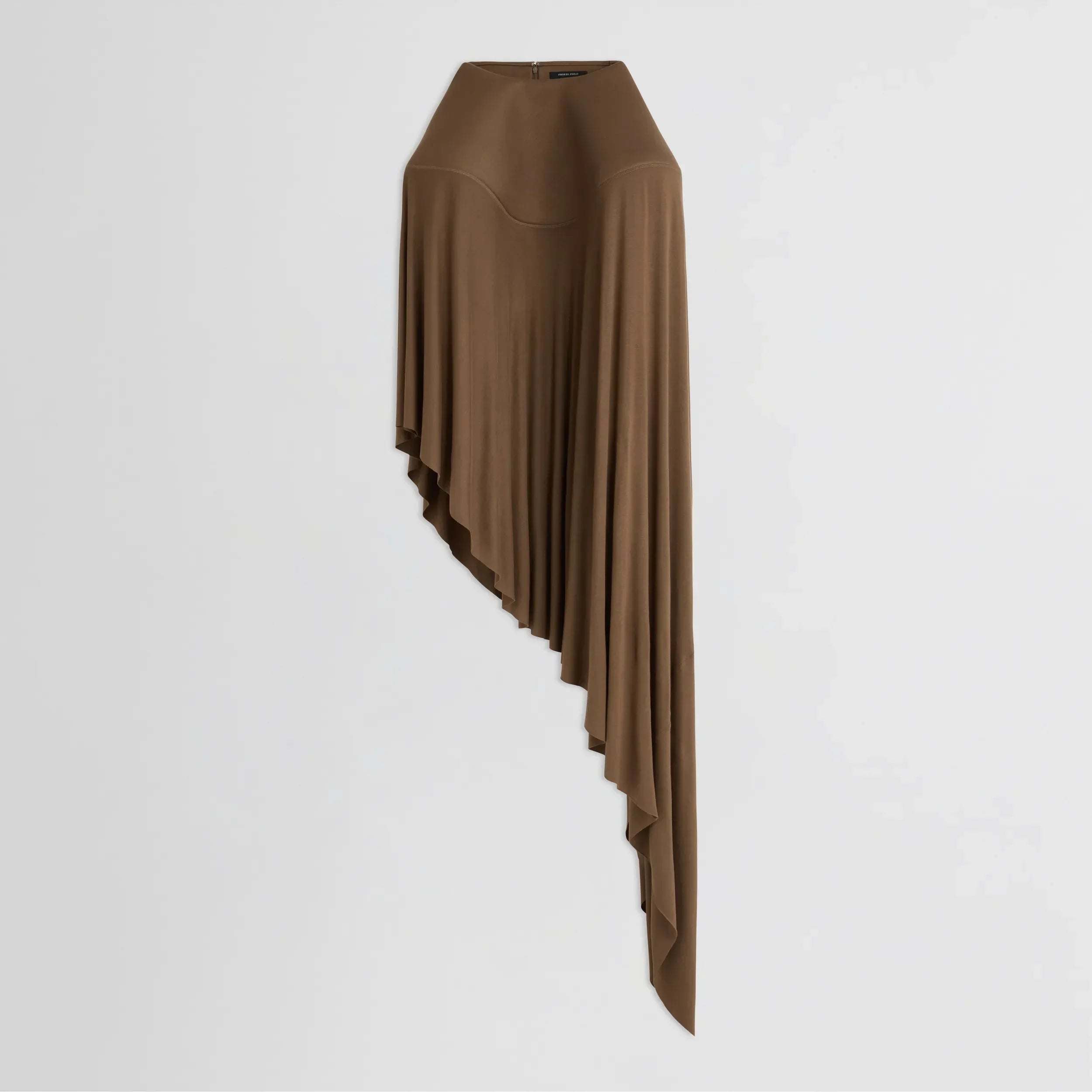 SCULPTURAL SKIRT | toffee jersey