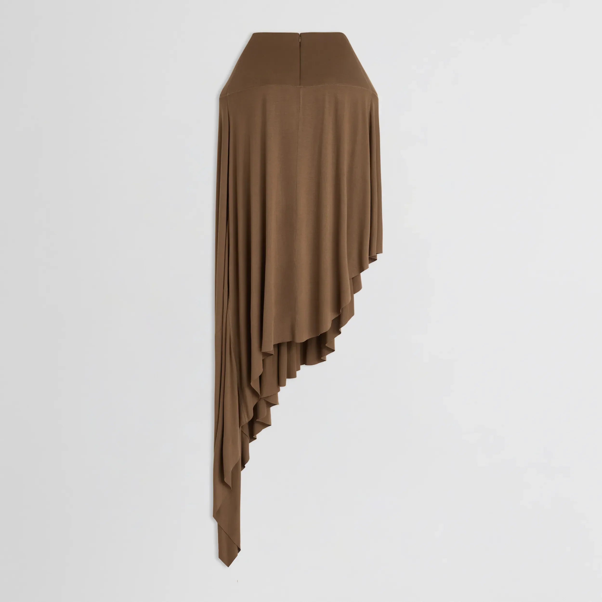 SCULPTURAL SKIRT | toffee jersey