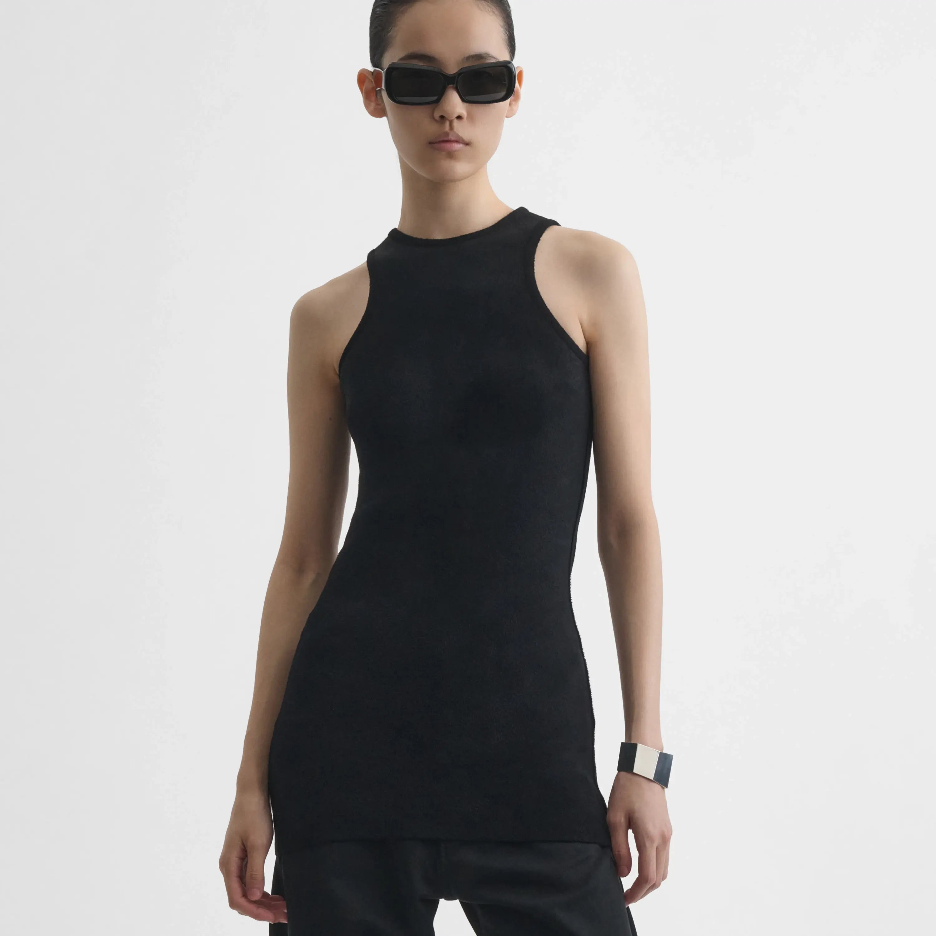 TANK TOP | black chenille