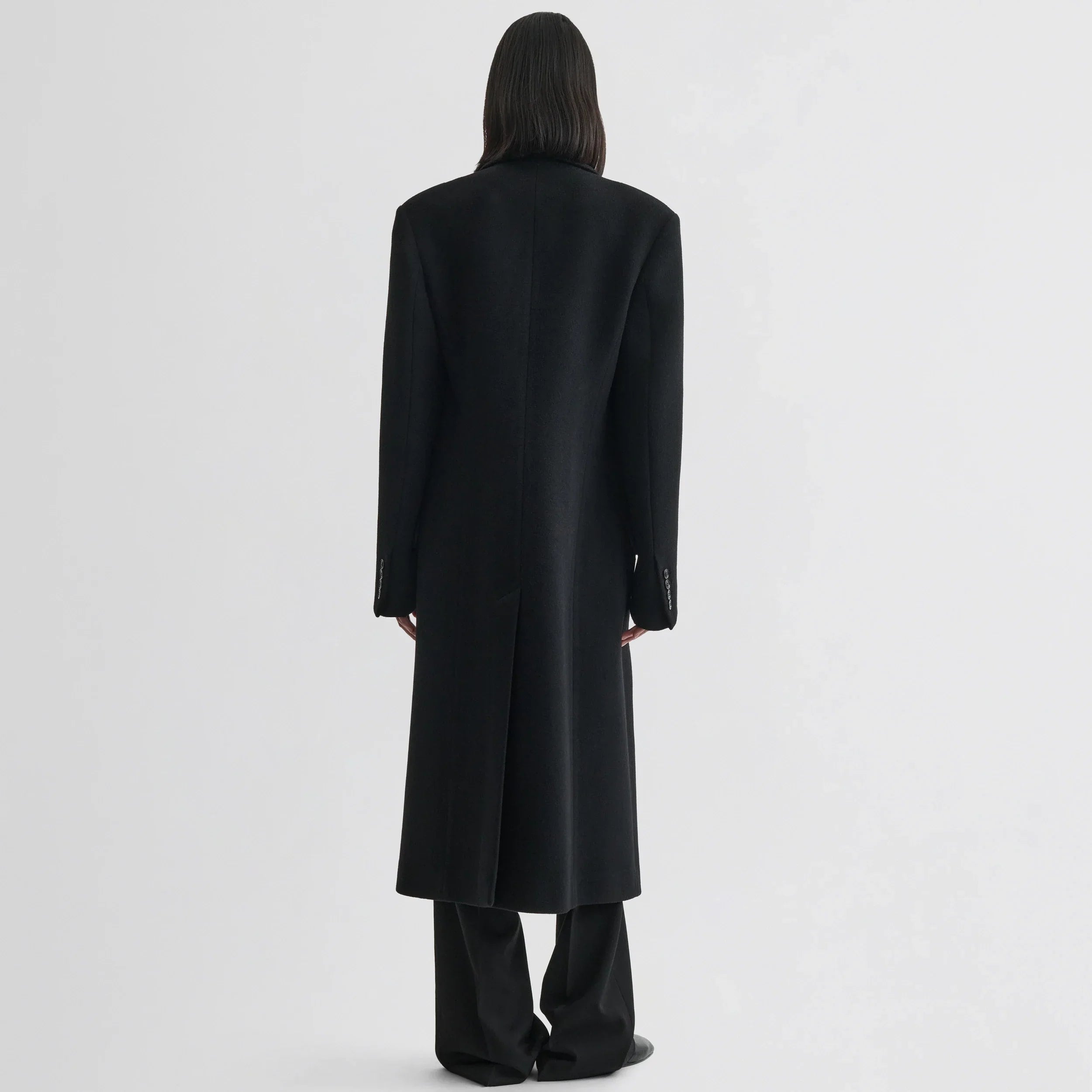CLASSIC COAT | black cashmere