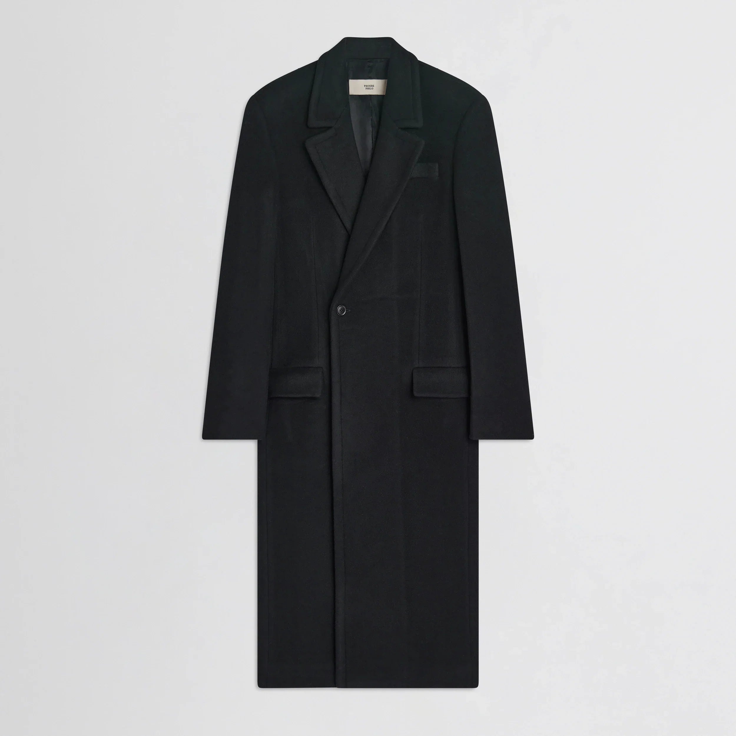 CLASSIC COAT | black cashmere