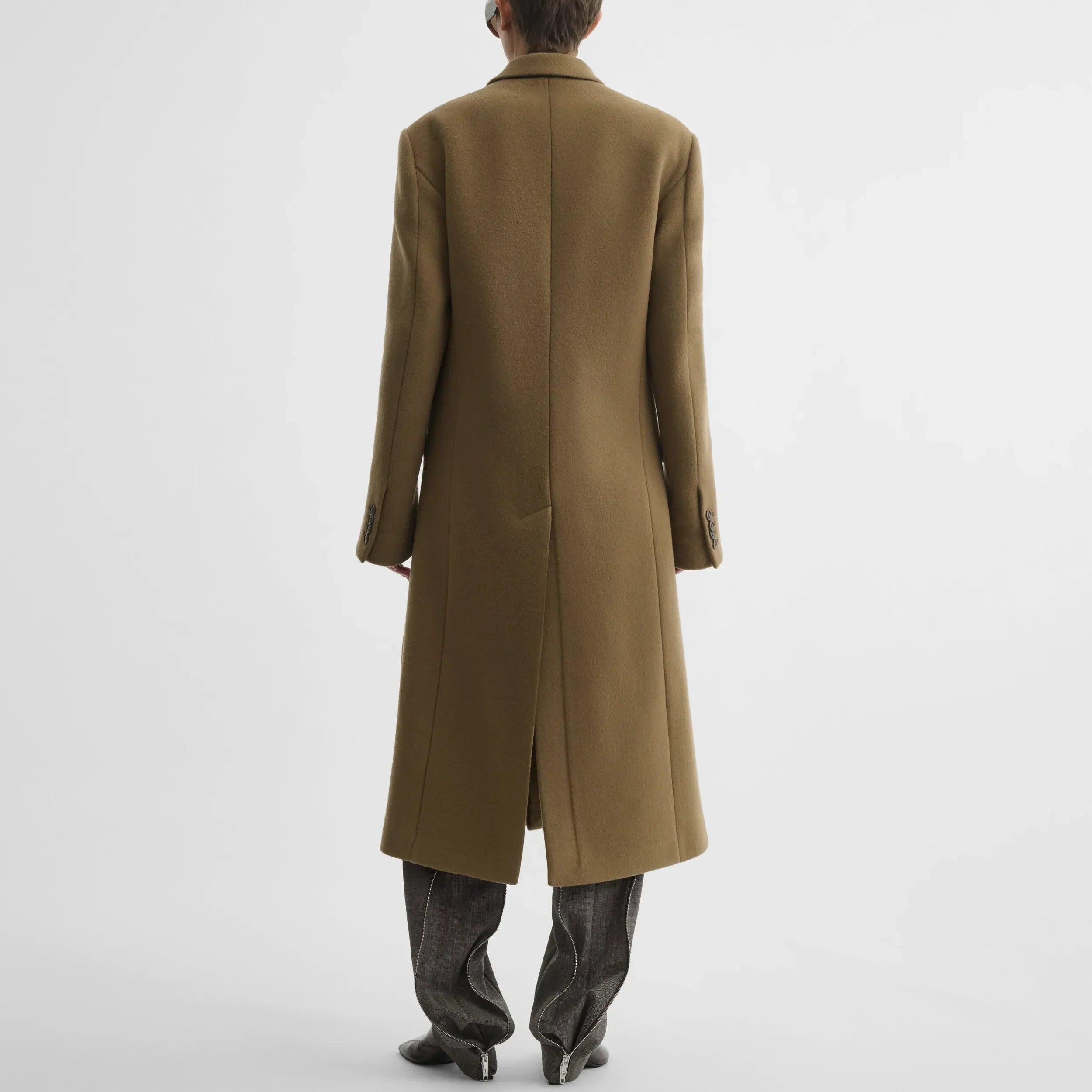 MAN'S COAT | tobacco cashmere