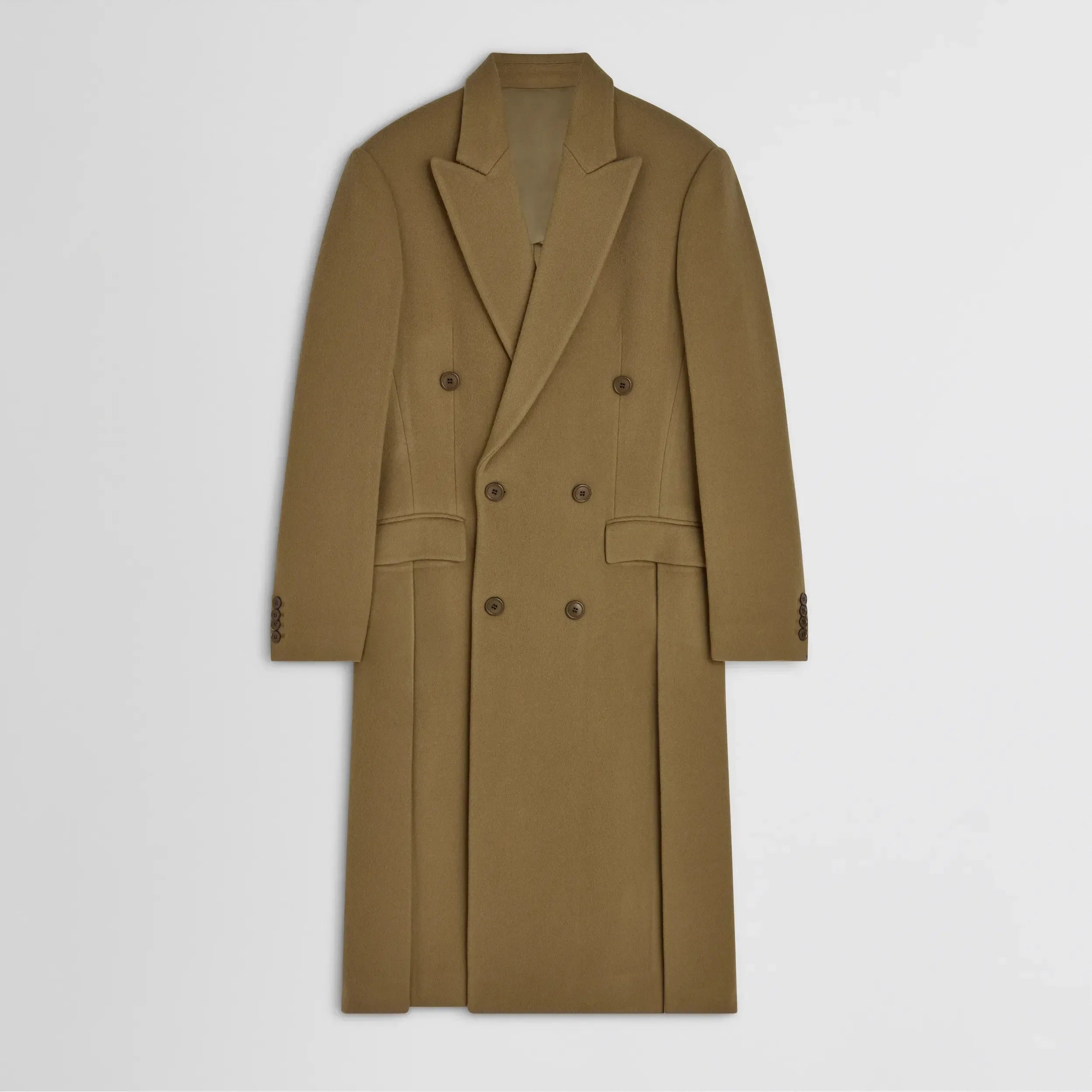 MAN'S COAT | tobacco cashmere