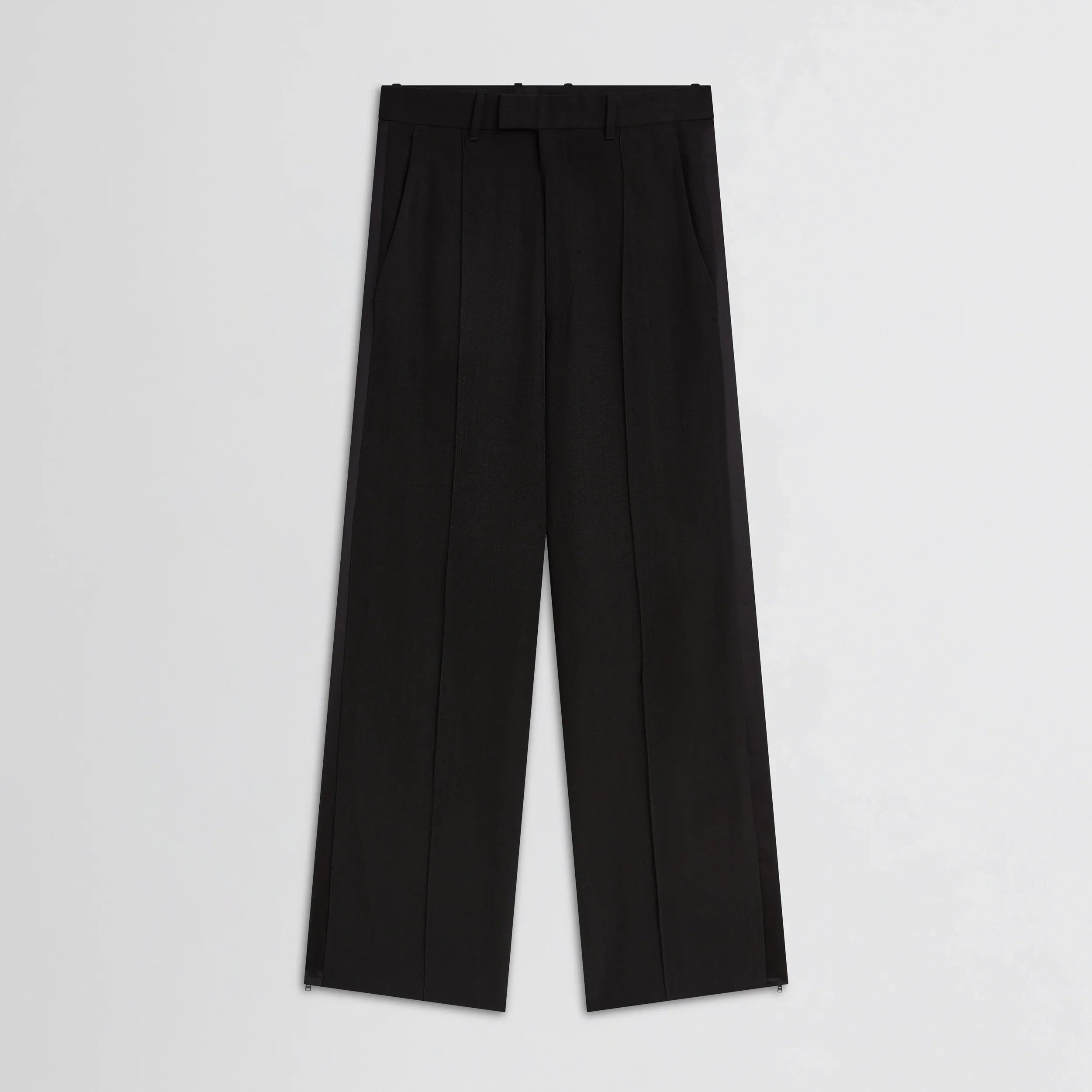 TUX TROUSERS | black viscose