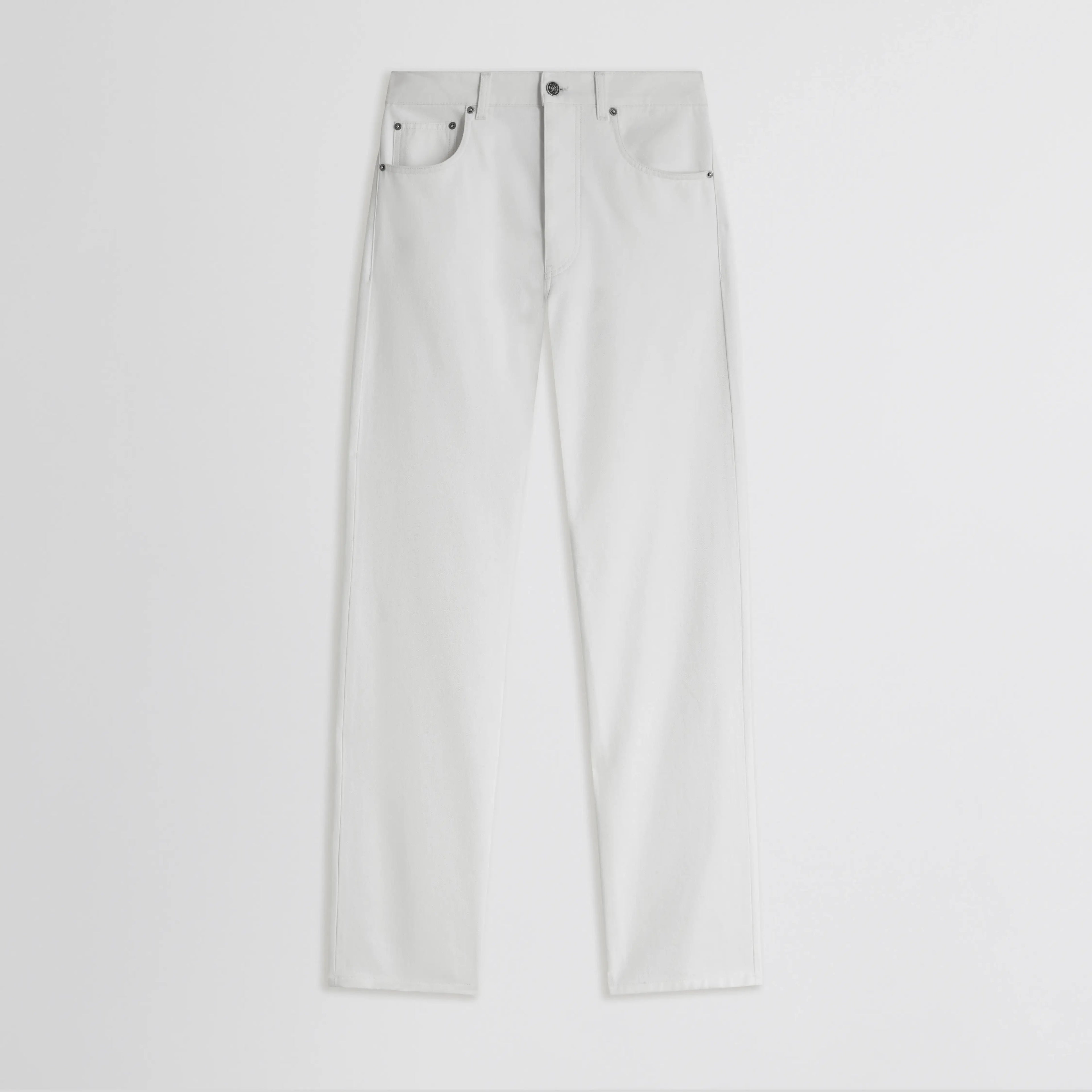 CLASSIC JEANS | plaster white cotton
