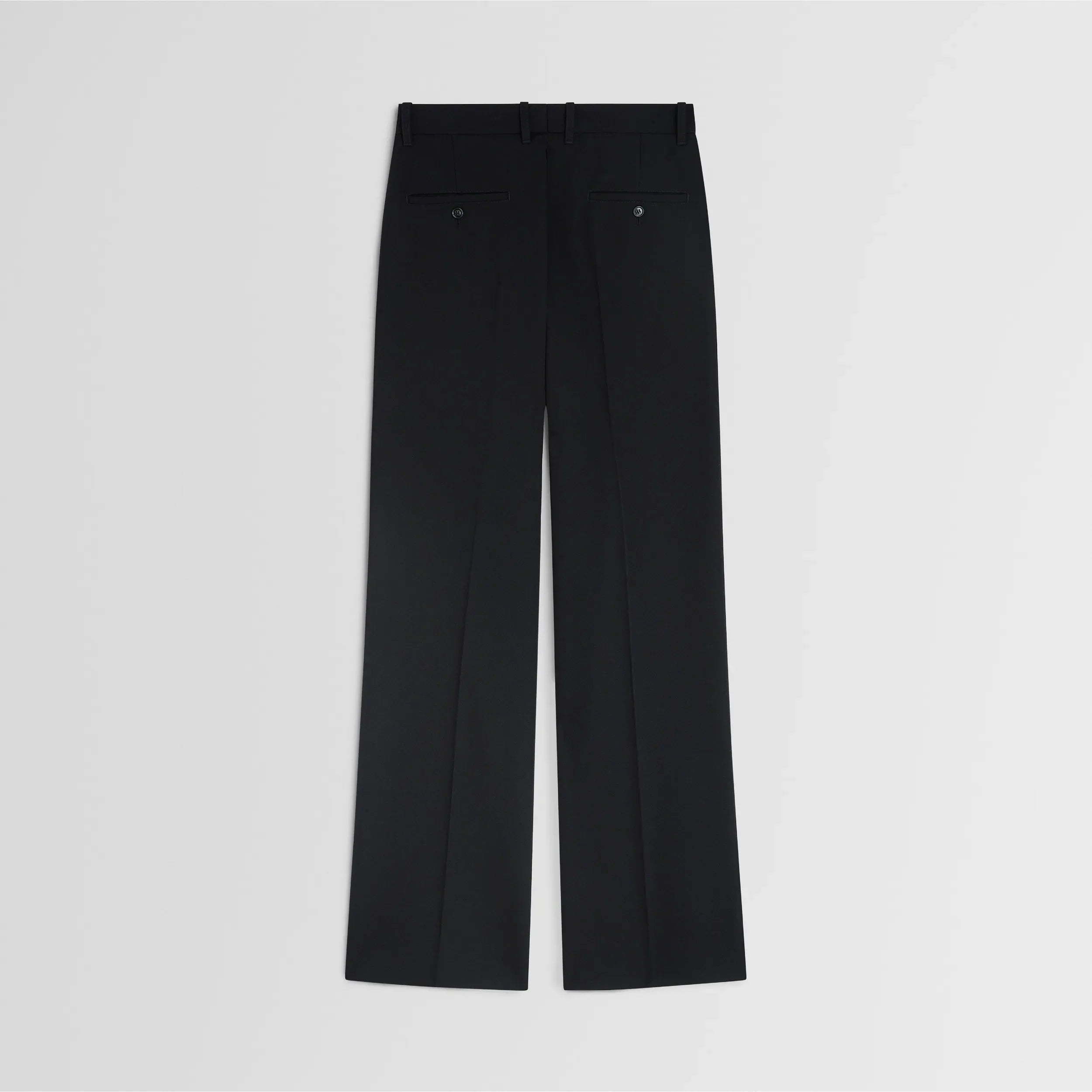 BOYISH TAILORED TROUSERS | black wool