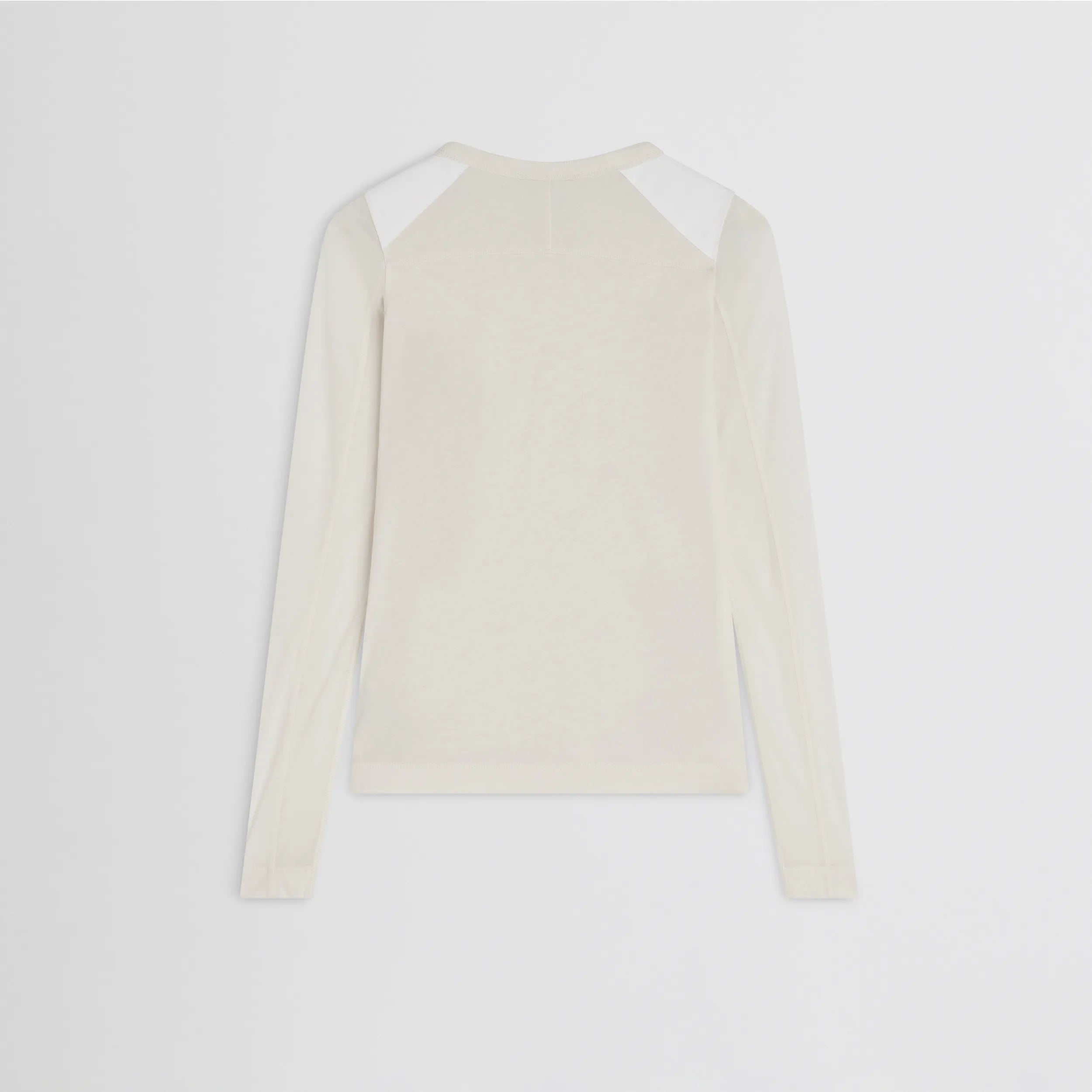 CREWNECK TOP | ivory cotton