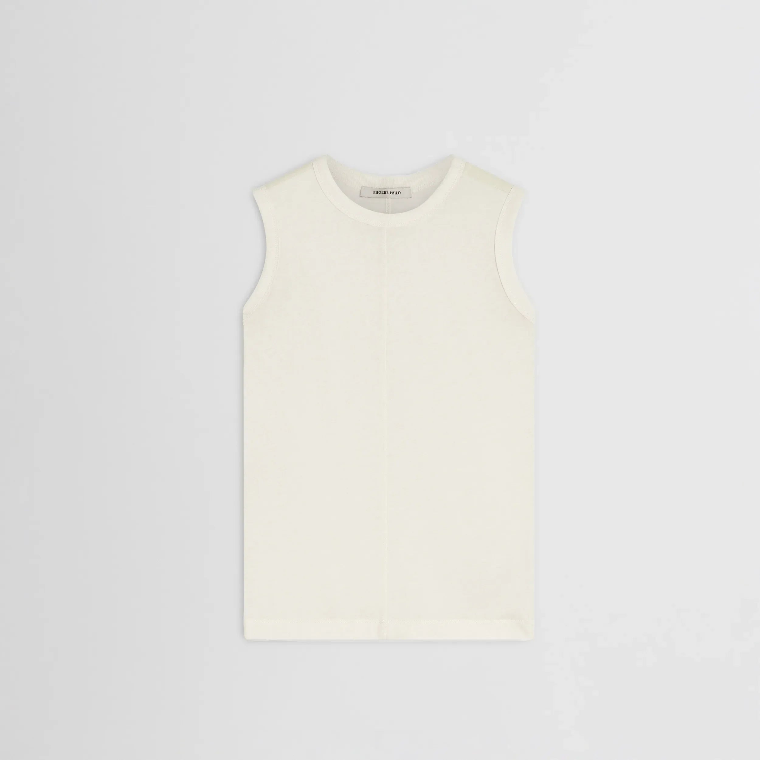 UNDERPINNING TANK TOP | ivory cotton