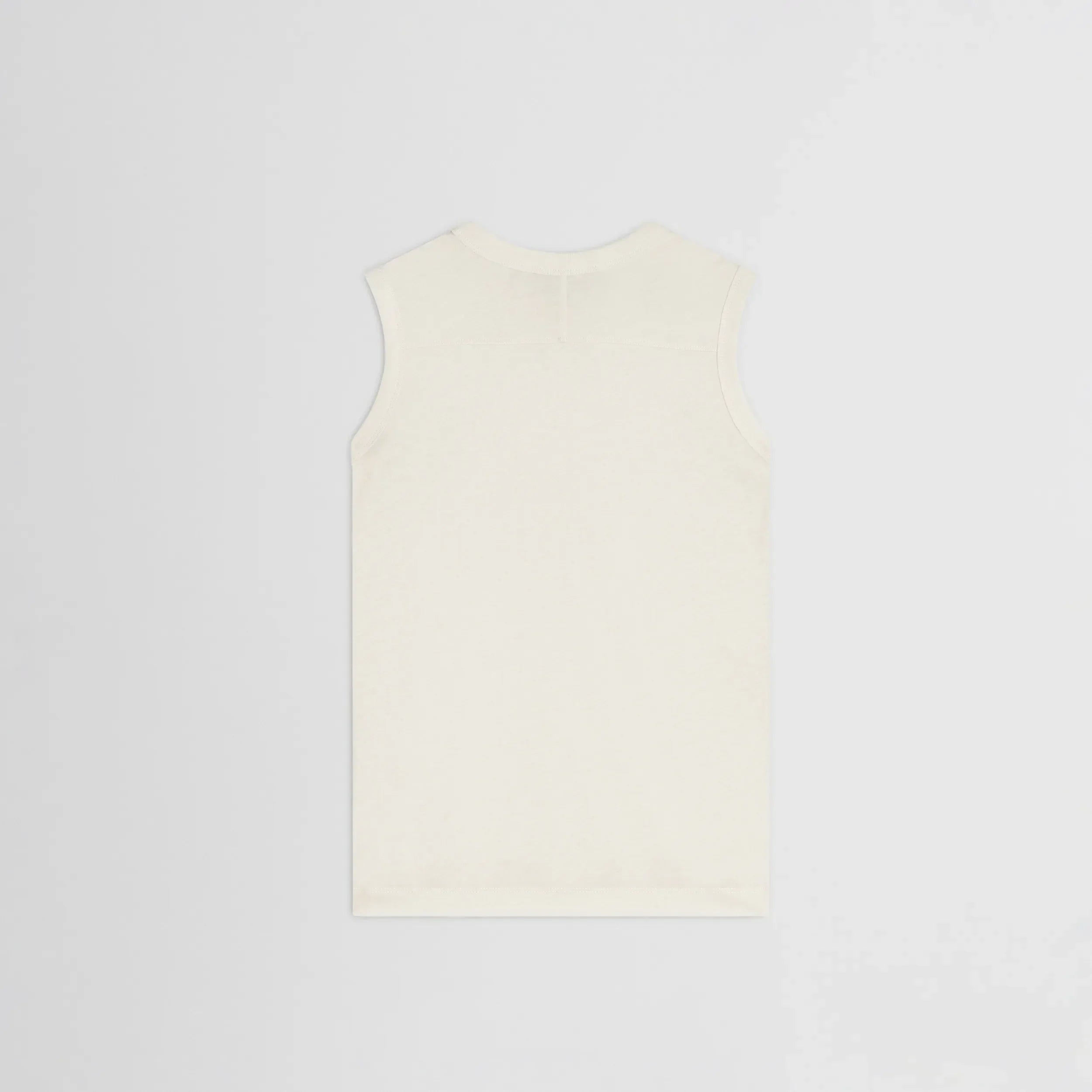 UNDERPINNING TANK TOP | ivory cotton