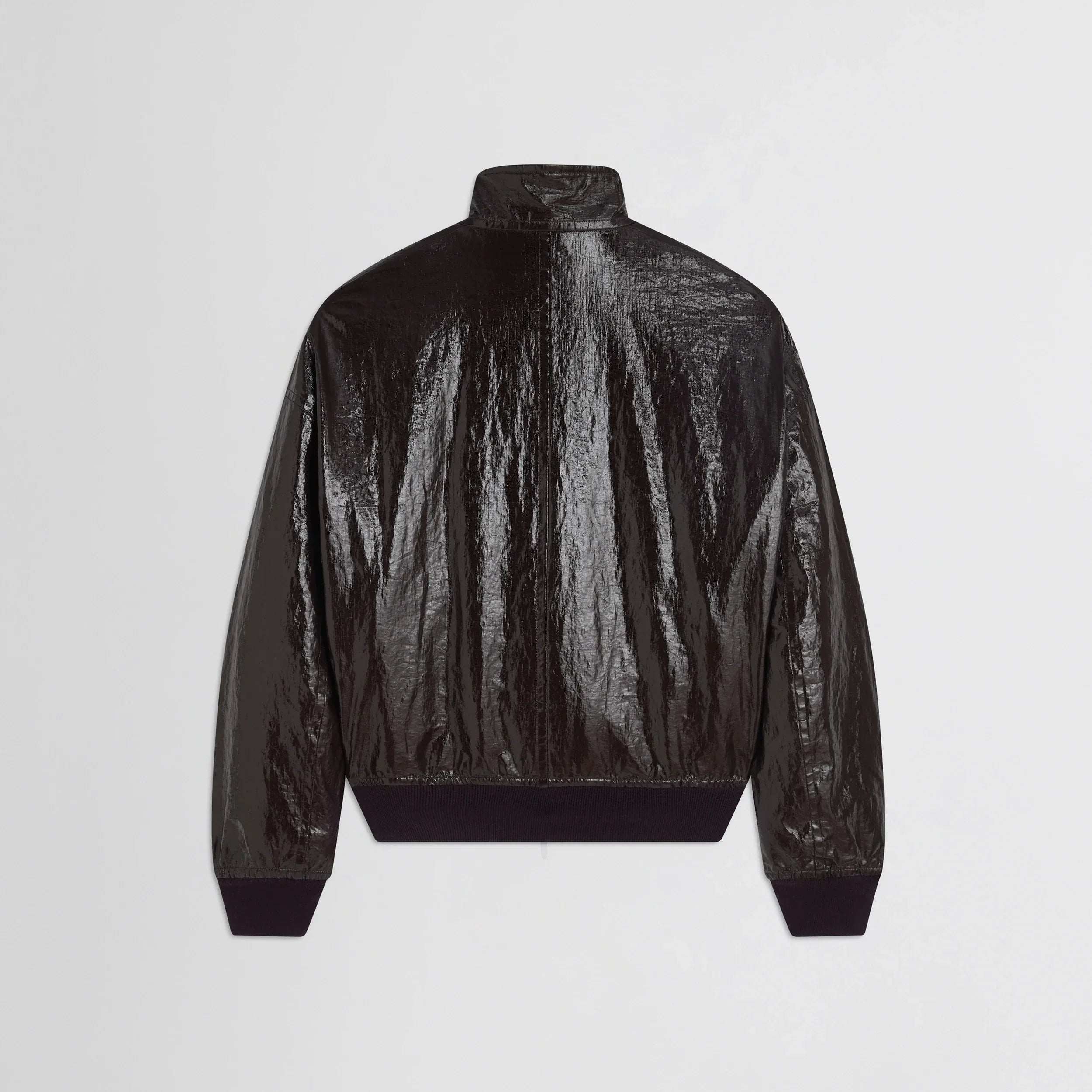 GOLF JACKET | burgundy linen canvas