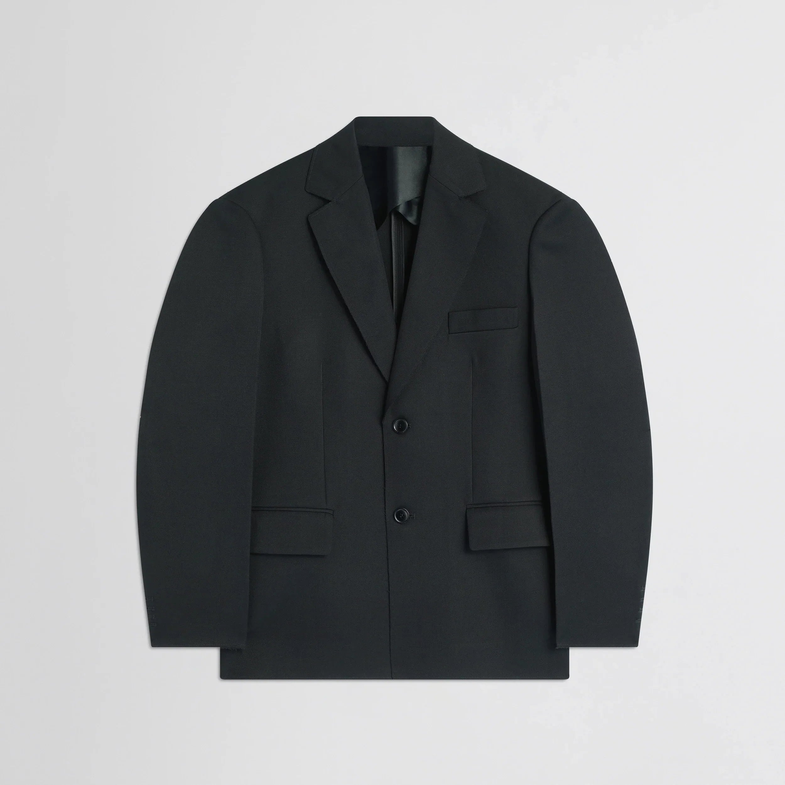 TUXEDO JACKET | black wool