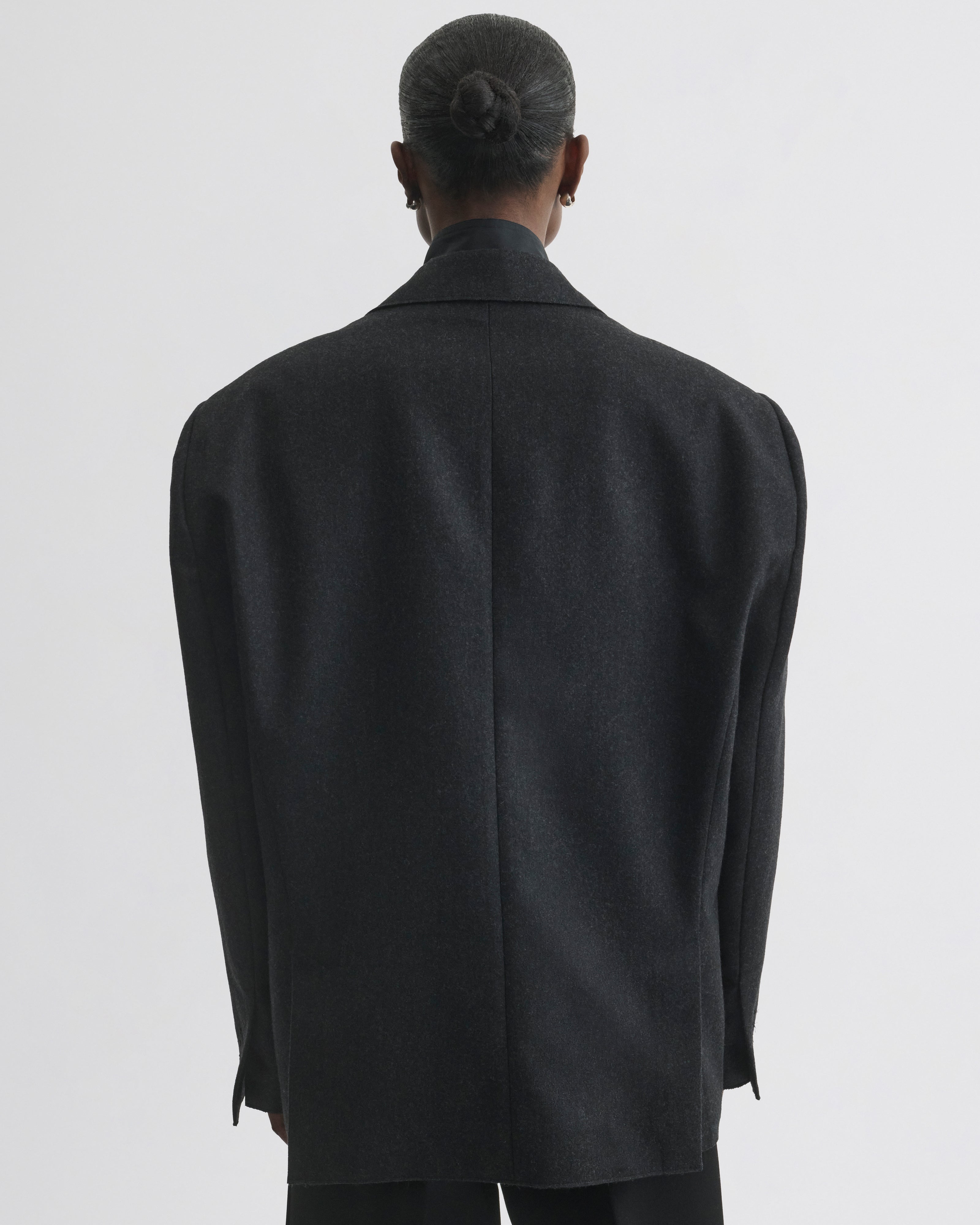 TUXEDO JACKET | anthracite wool