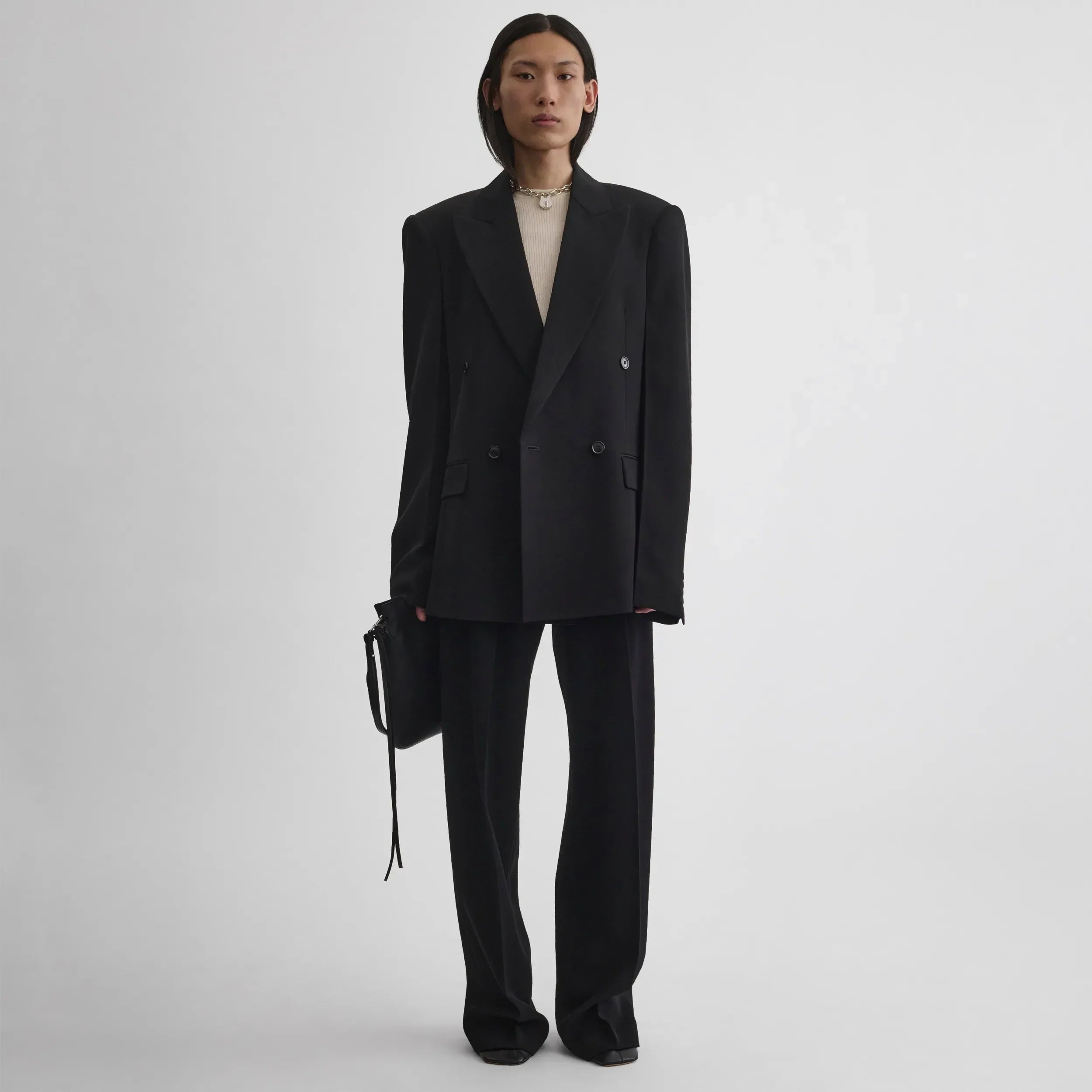 MILANESE JACKET | black wool