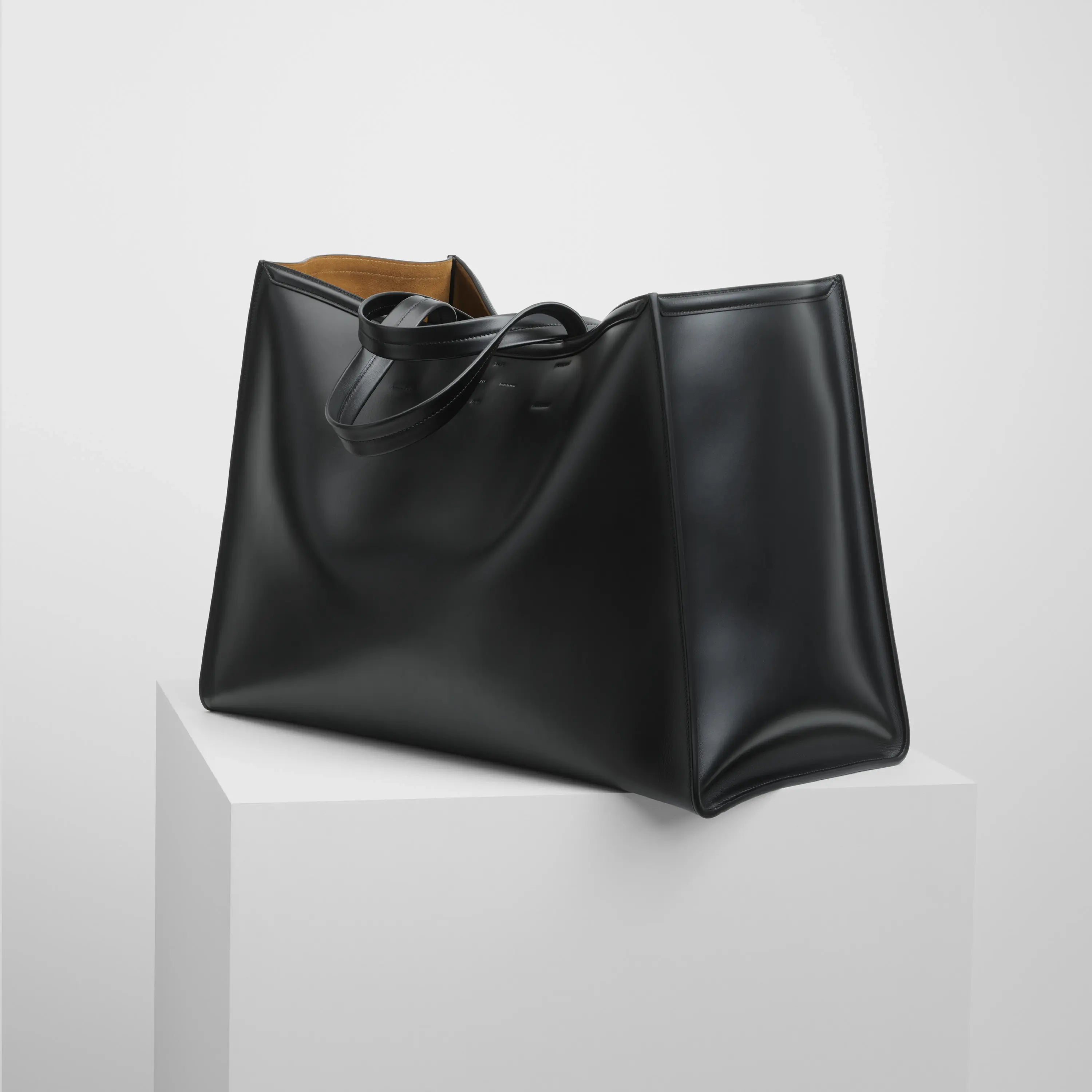 XL CABAS | black leather