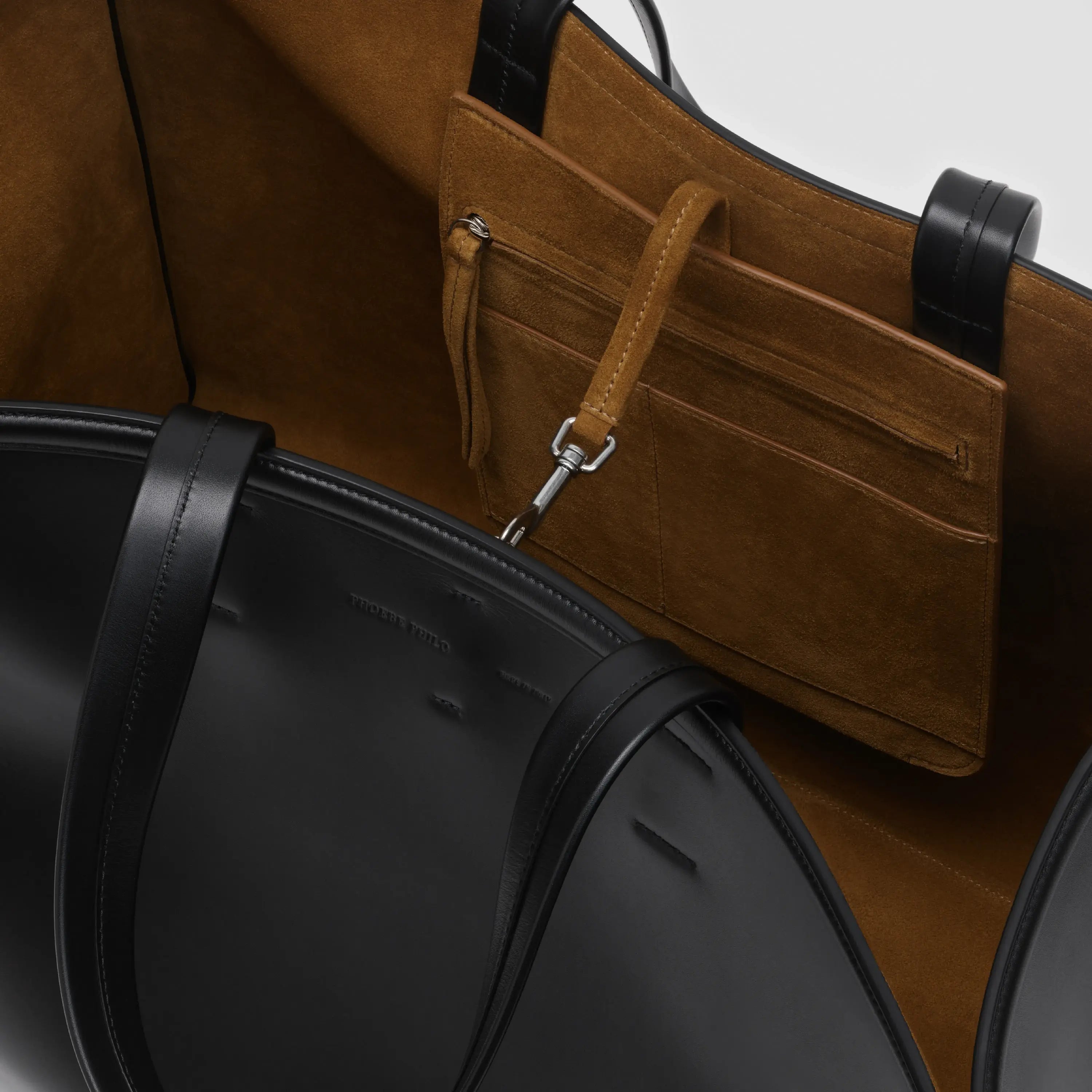 XL CABAS | black leather