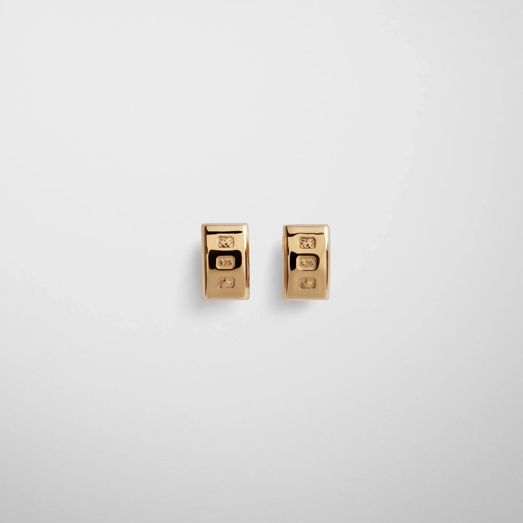 HALLMARK EARRINGS | gold plated sterling silver