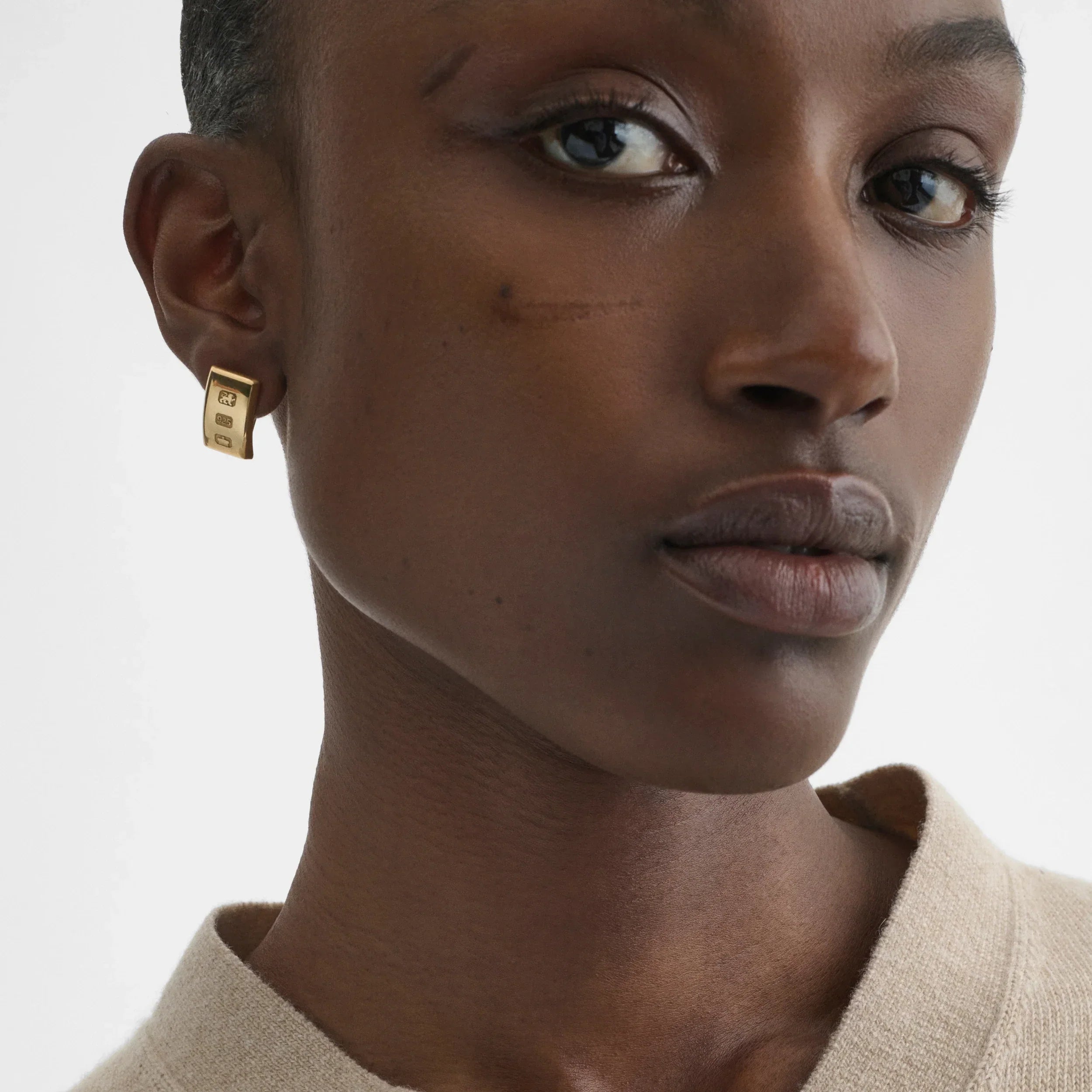 HALLMARK EARRINGS | gold plated sterling silver