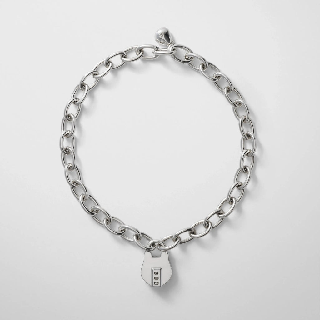 PADLOCK CHOKER | sterling silver