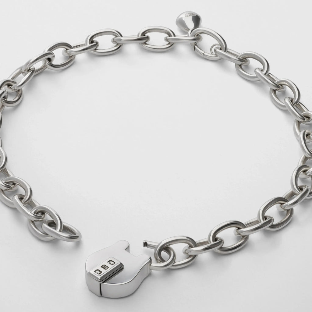 PADLOCK CHOKER | sterling silver