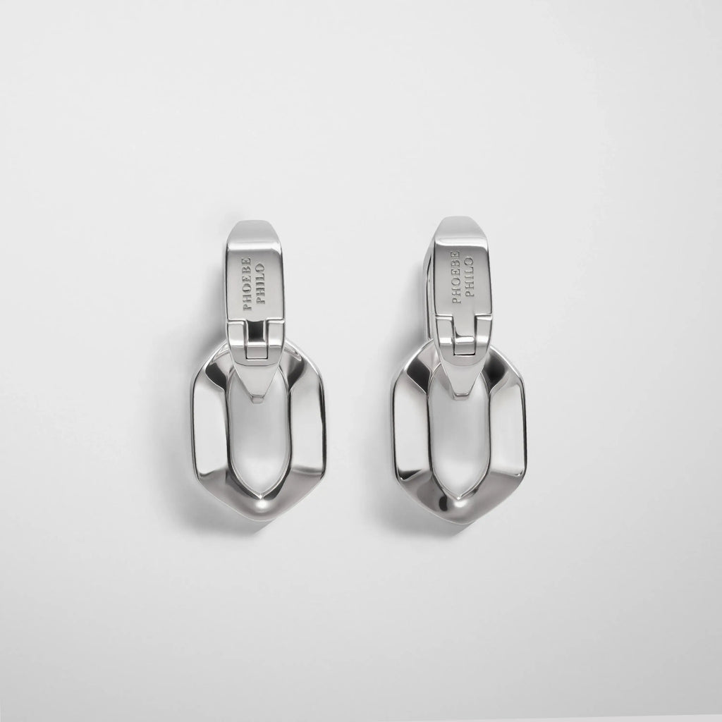 CHAIN LINK EARRINGS | sterling silver