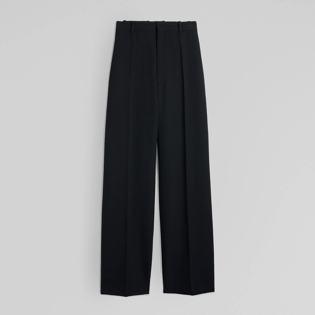 MILANESE TROUSERS | black wool