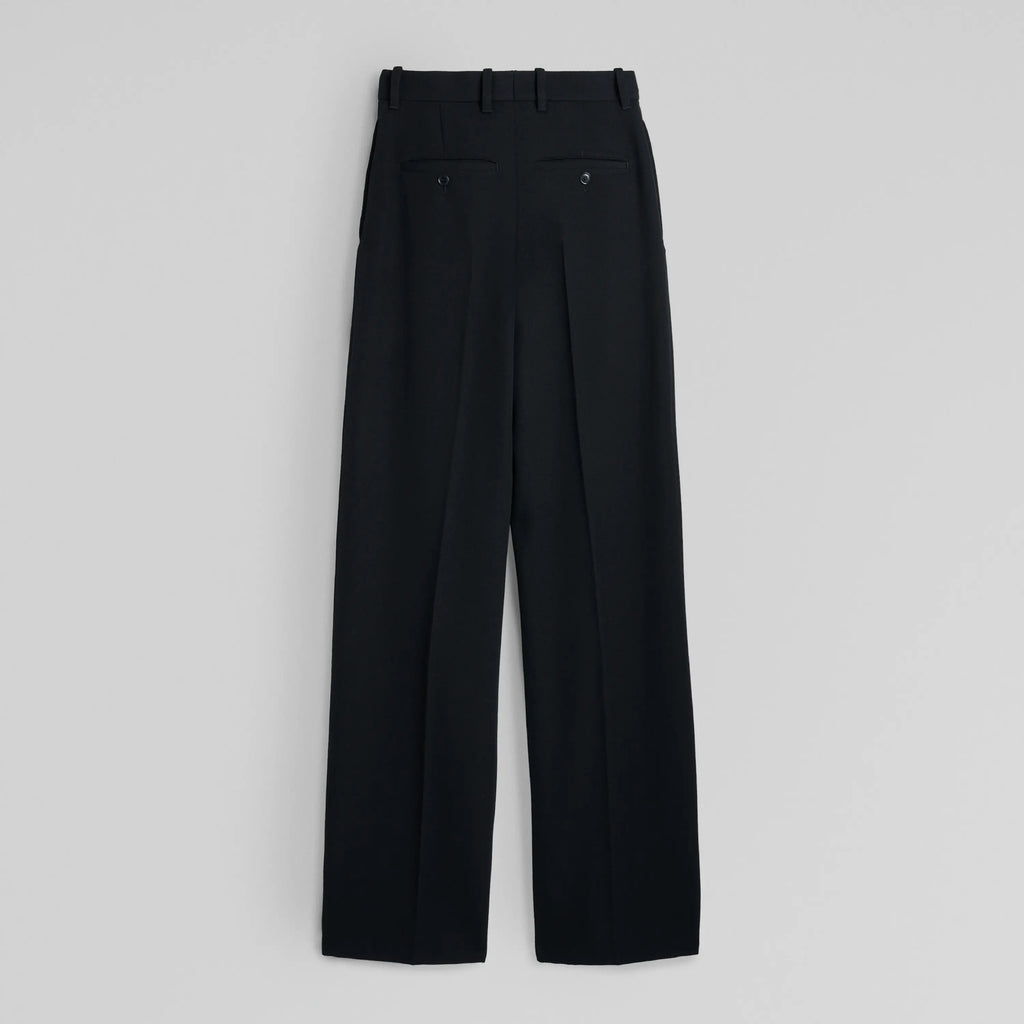 MILANESE TROUSERS | black wool