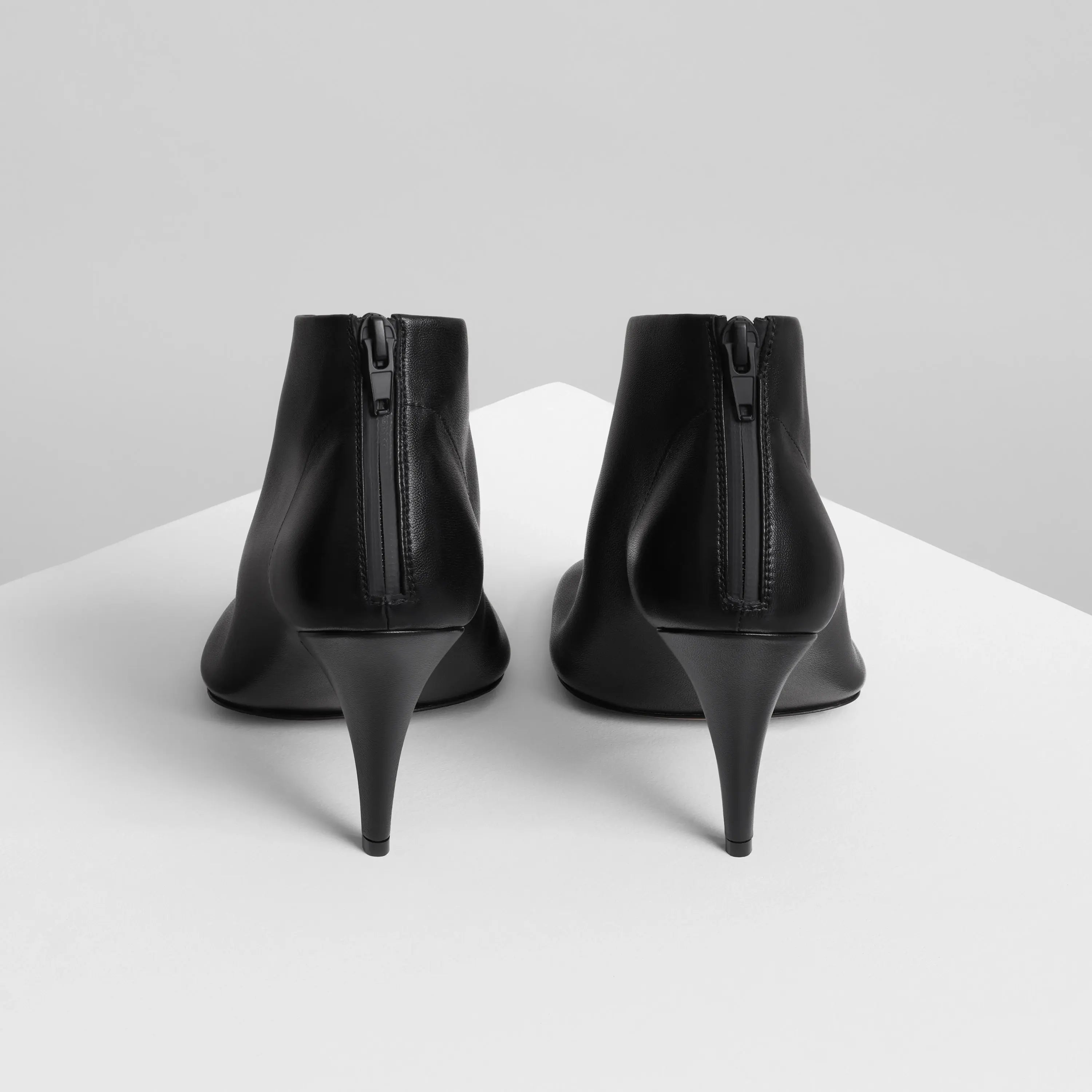 SOFT ANKLE BOOT 90 | black leather