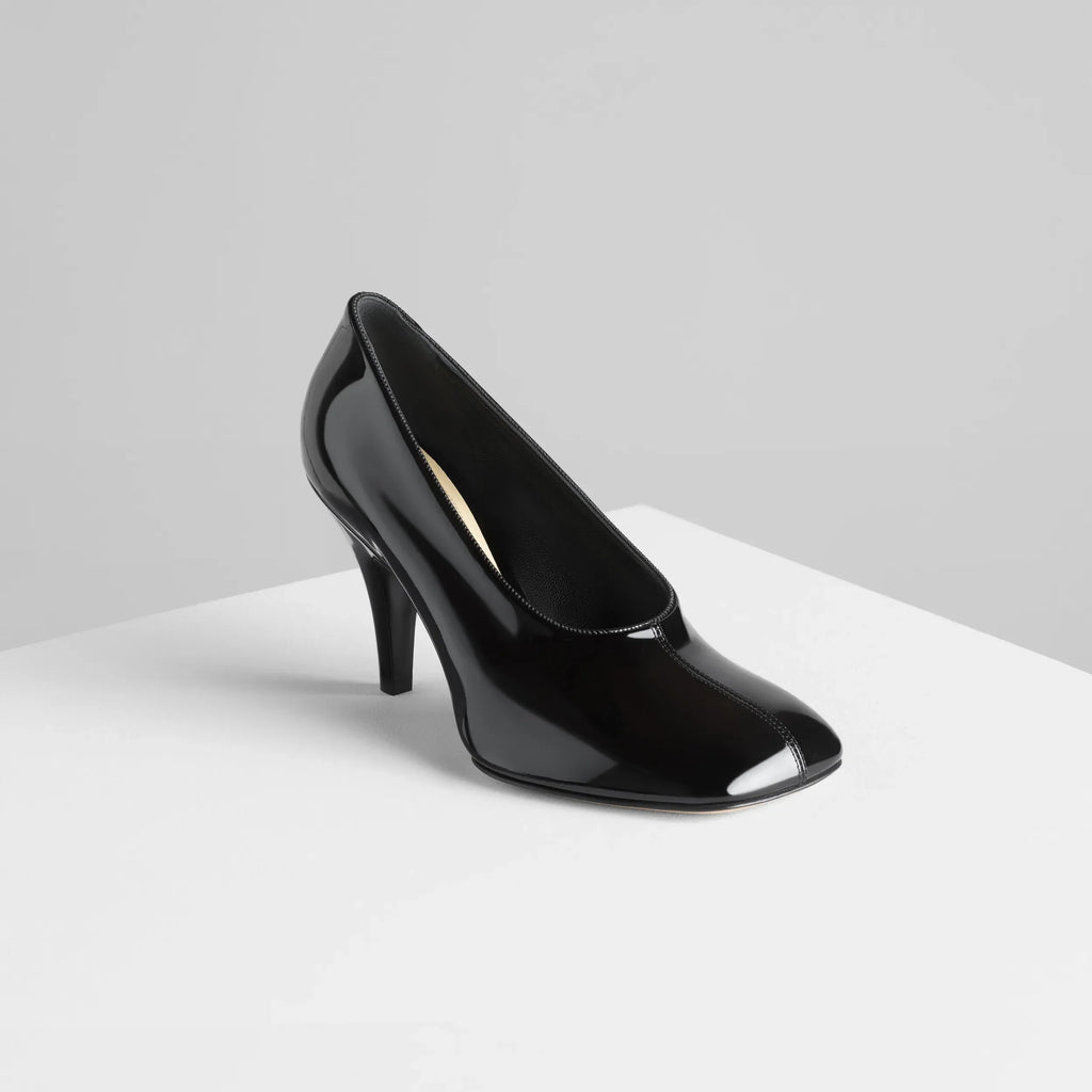SOFT PUMP 90 | black patent leather