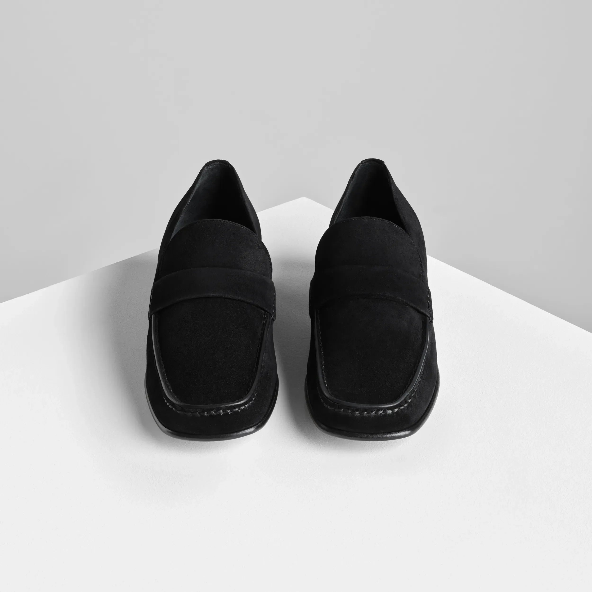 MAN'S LOAFER | black suede leather