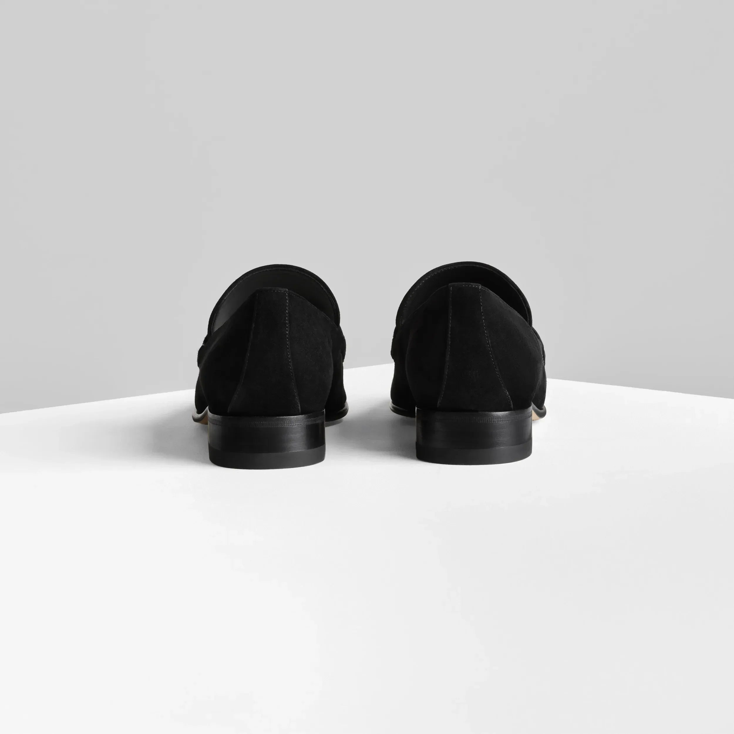 MAN'S LOAFER | black suede leather