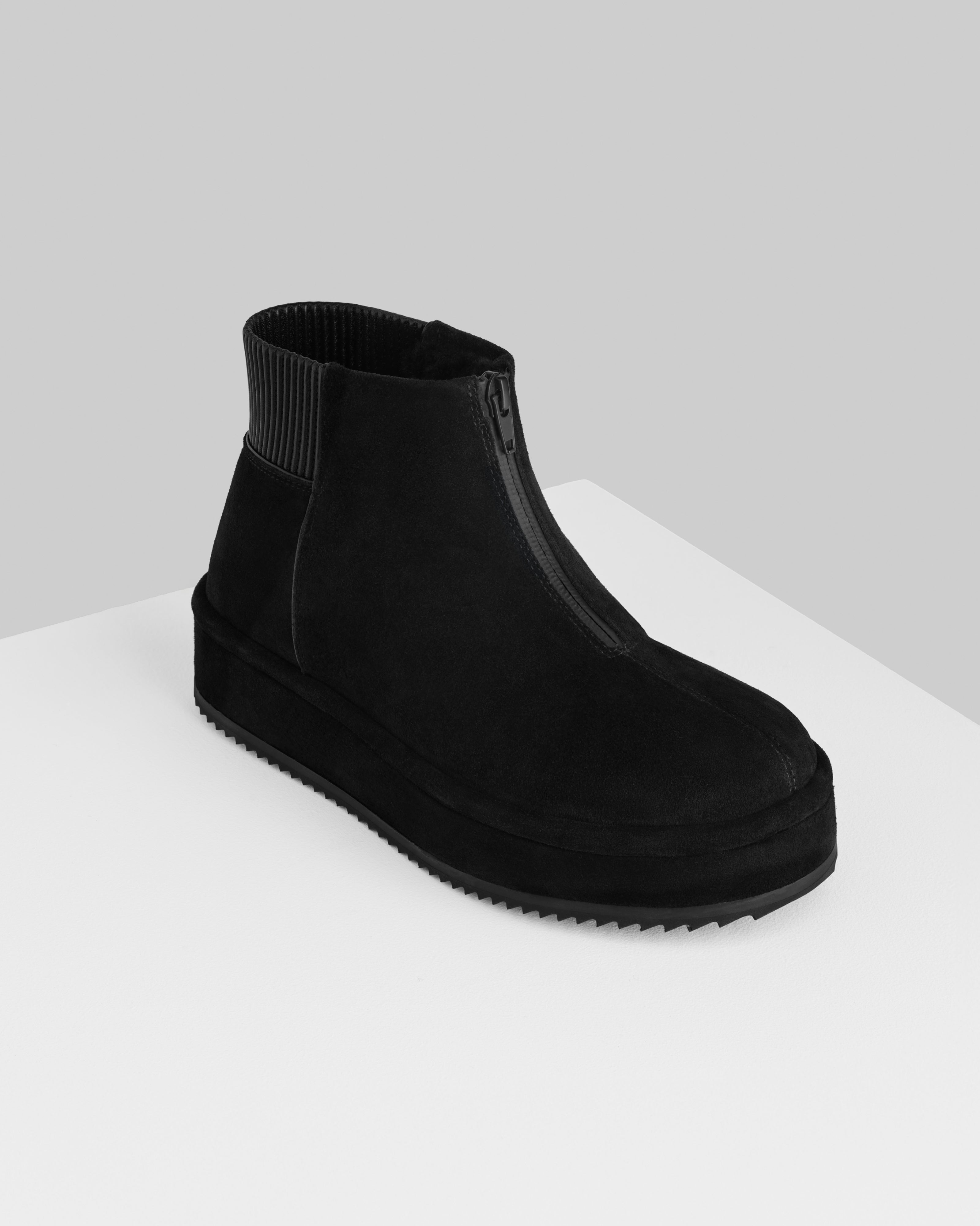 BUMPER BOOTIE | black leather