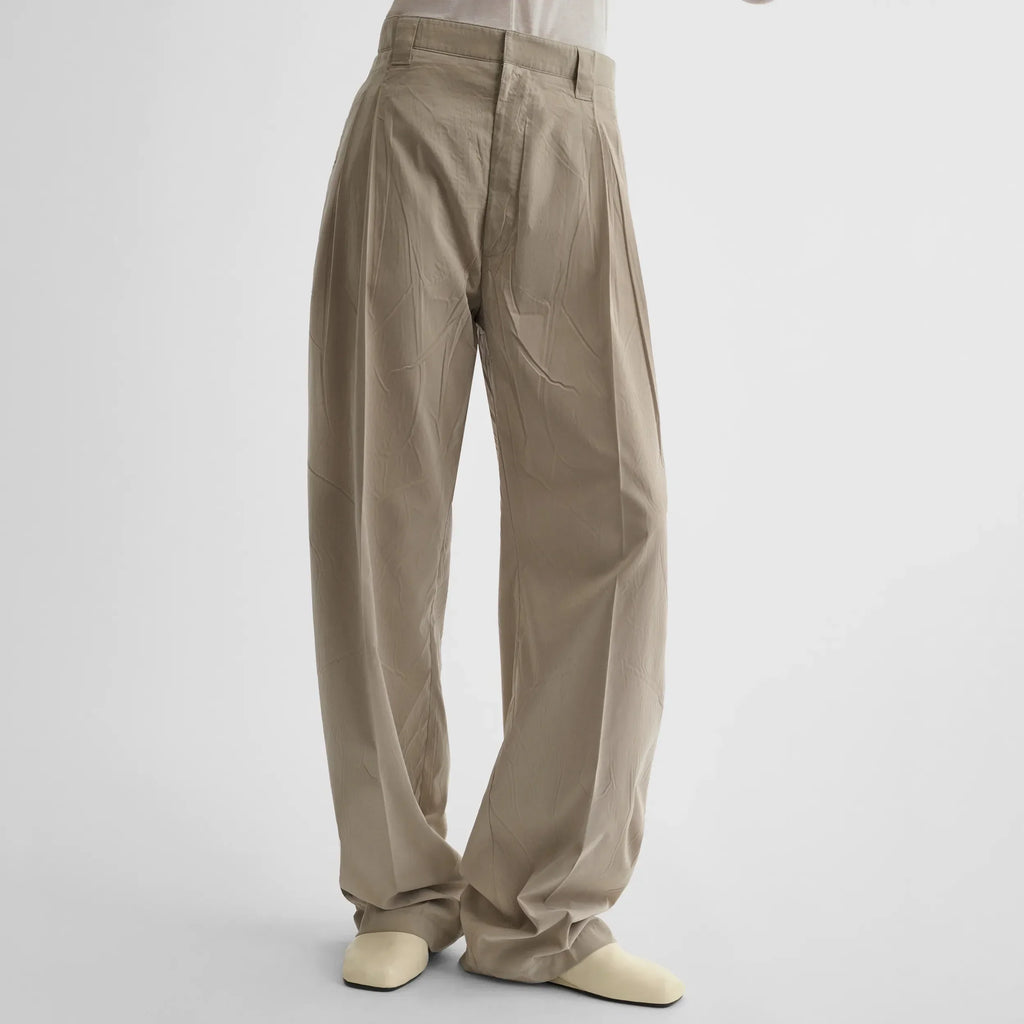 CHINO TROUSERS | trench poly-twill