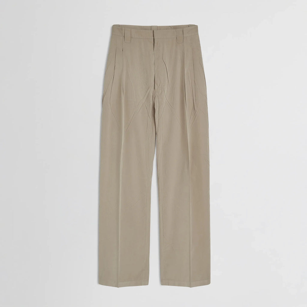 CHINO TROUSERS | trench poly-twill